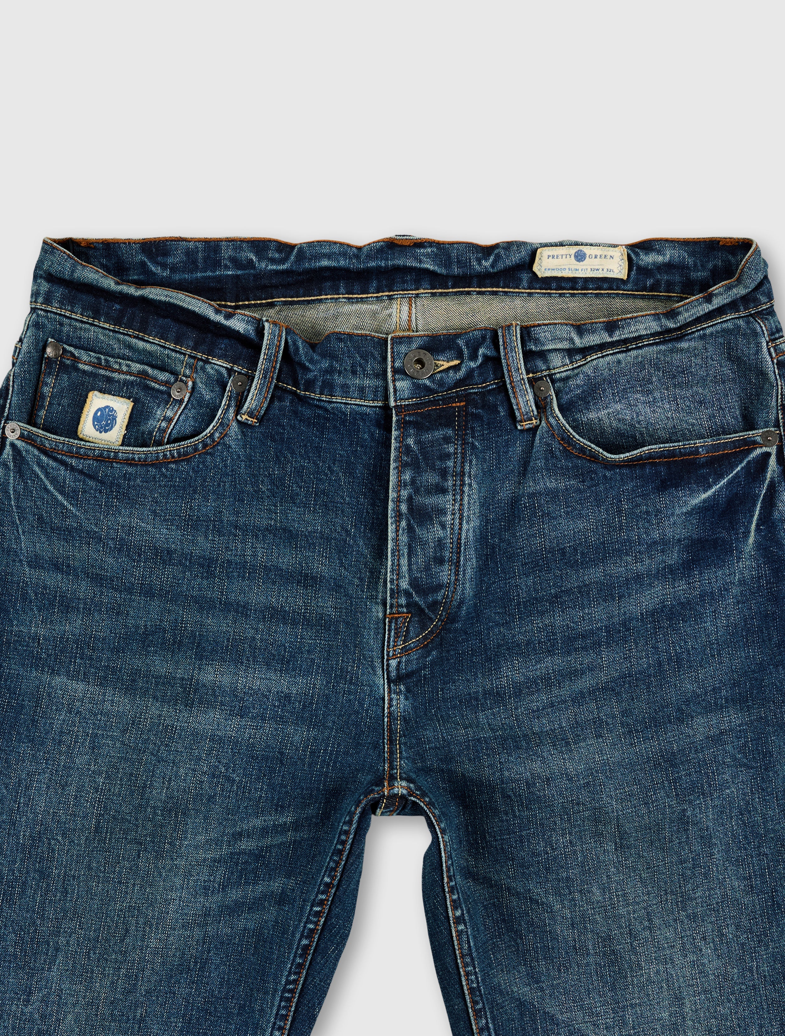 6 Month Wash Erwood Slim Fit Jeans - Image 6