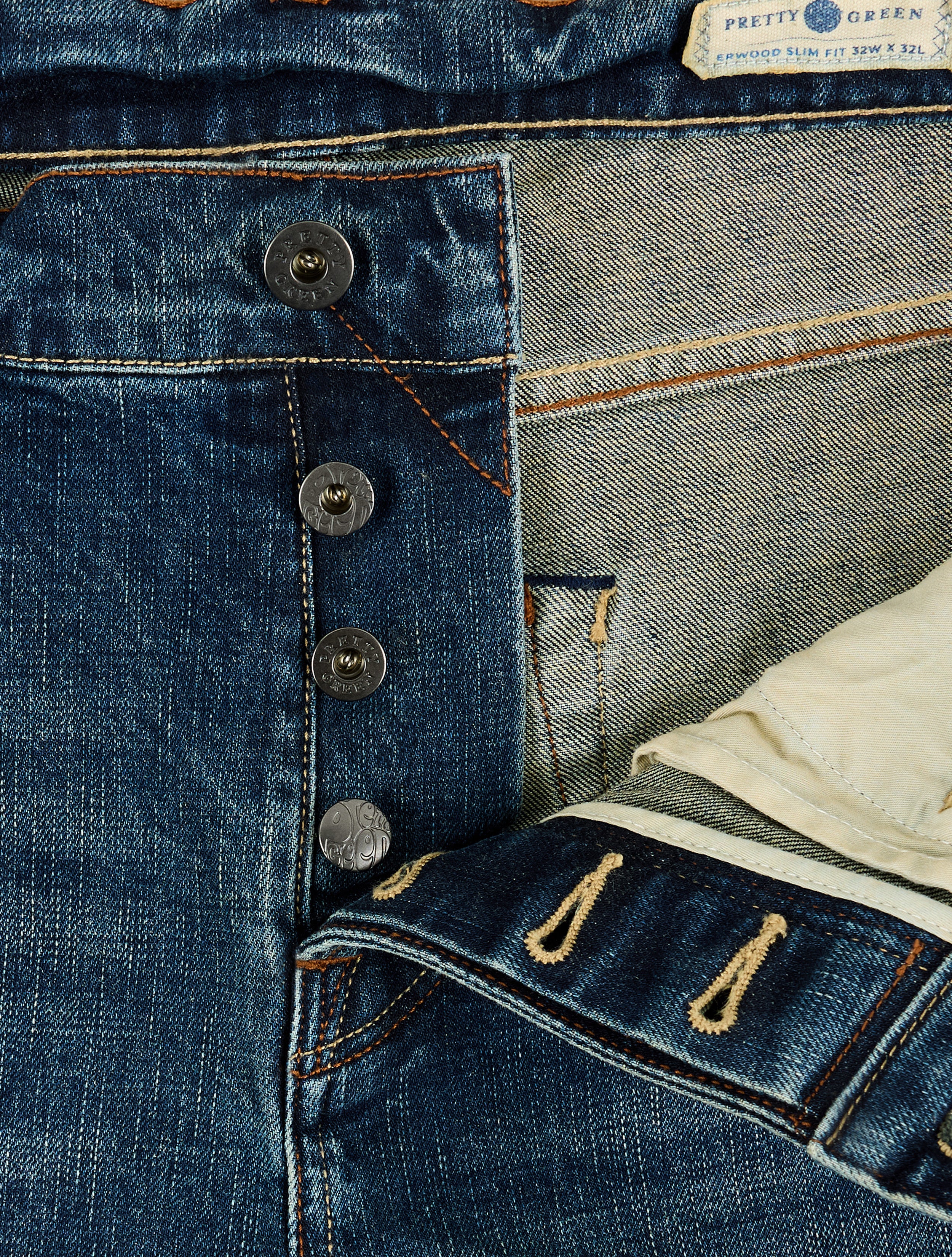 6 Month Wash Erwood Slim Fit Jeans - Image 8
