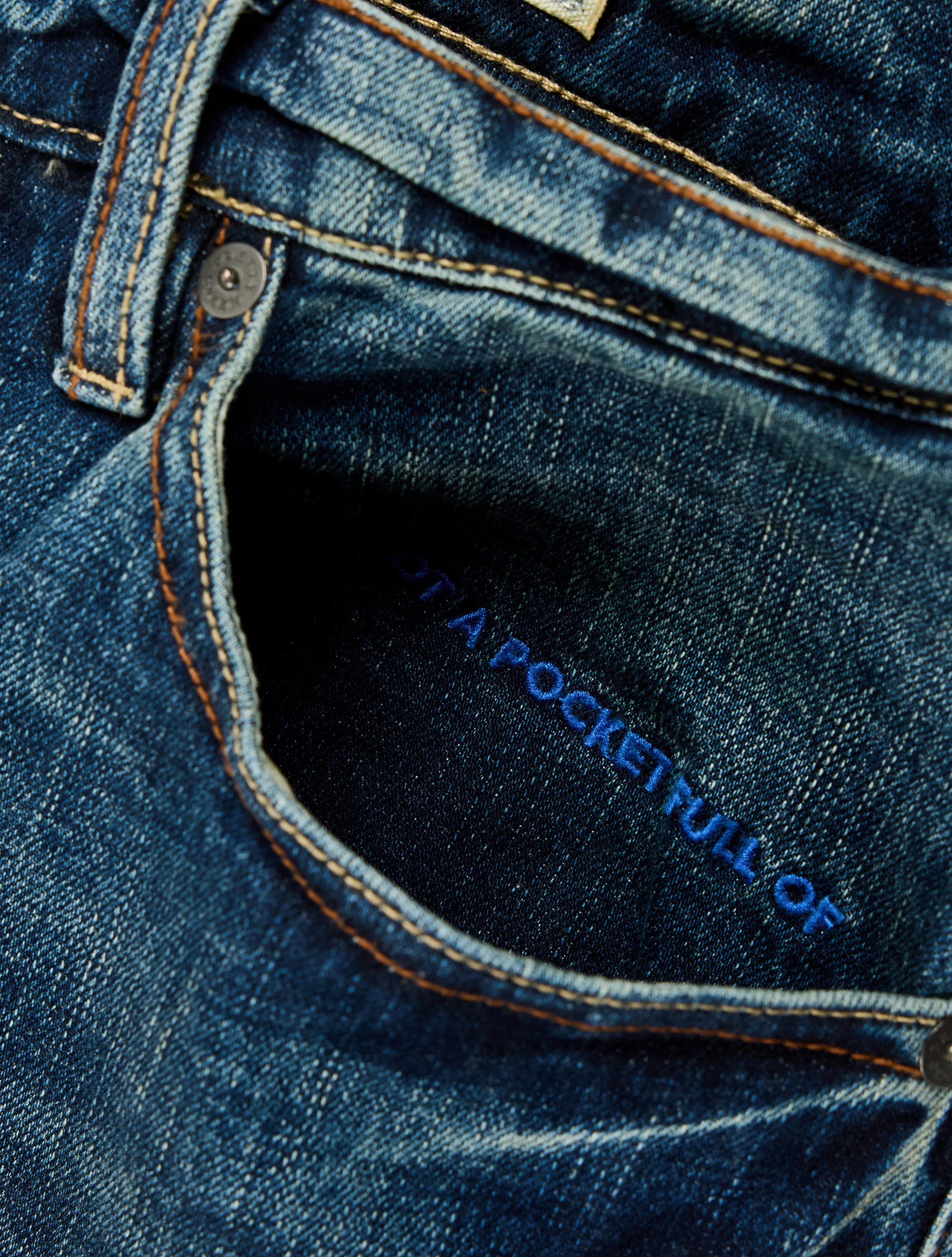 6 Month Wash Erwood Slim Fit Jeans - Image 9