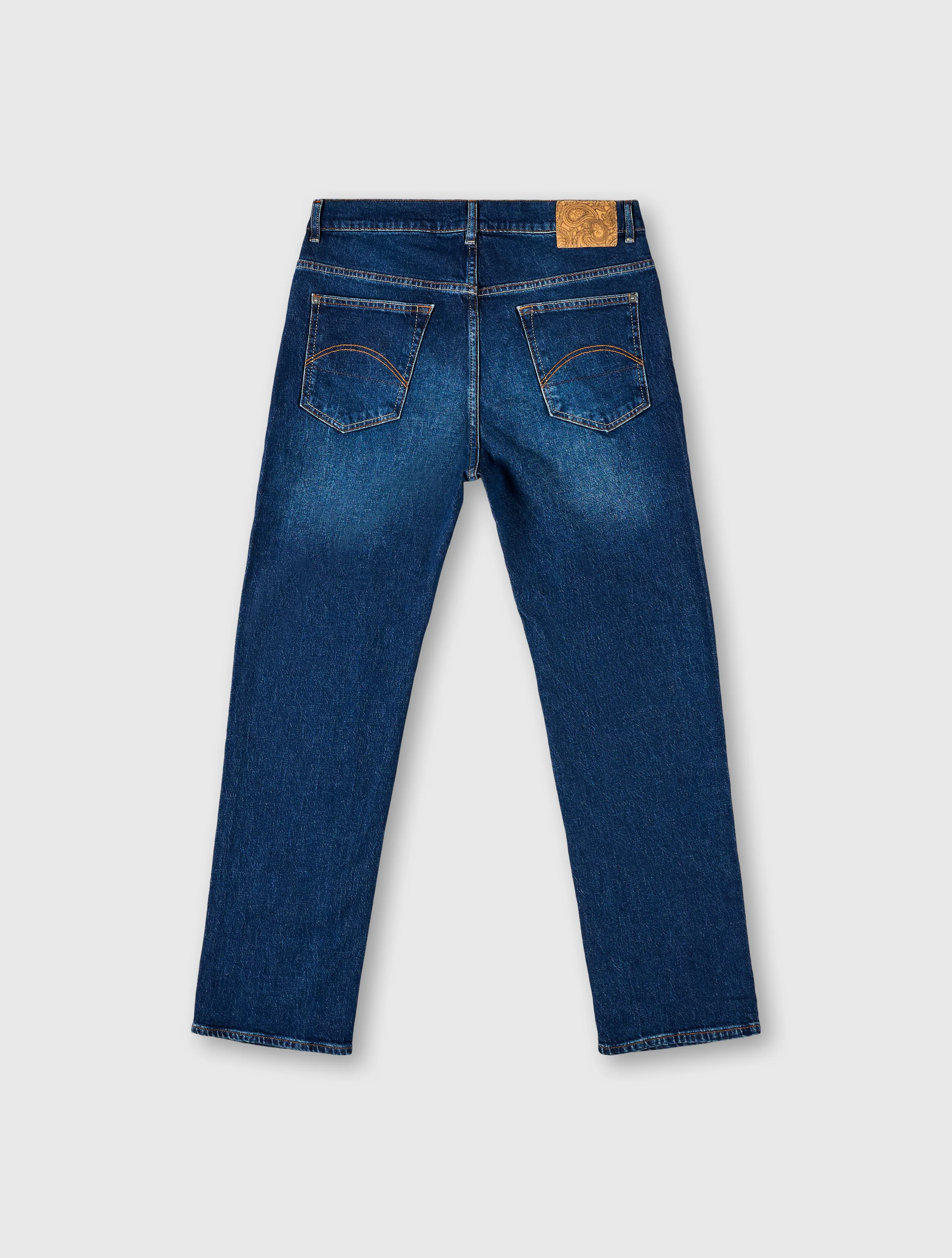 6 Month Wash Burnage Regular Fit Jeans - Image 5