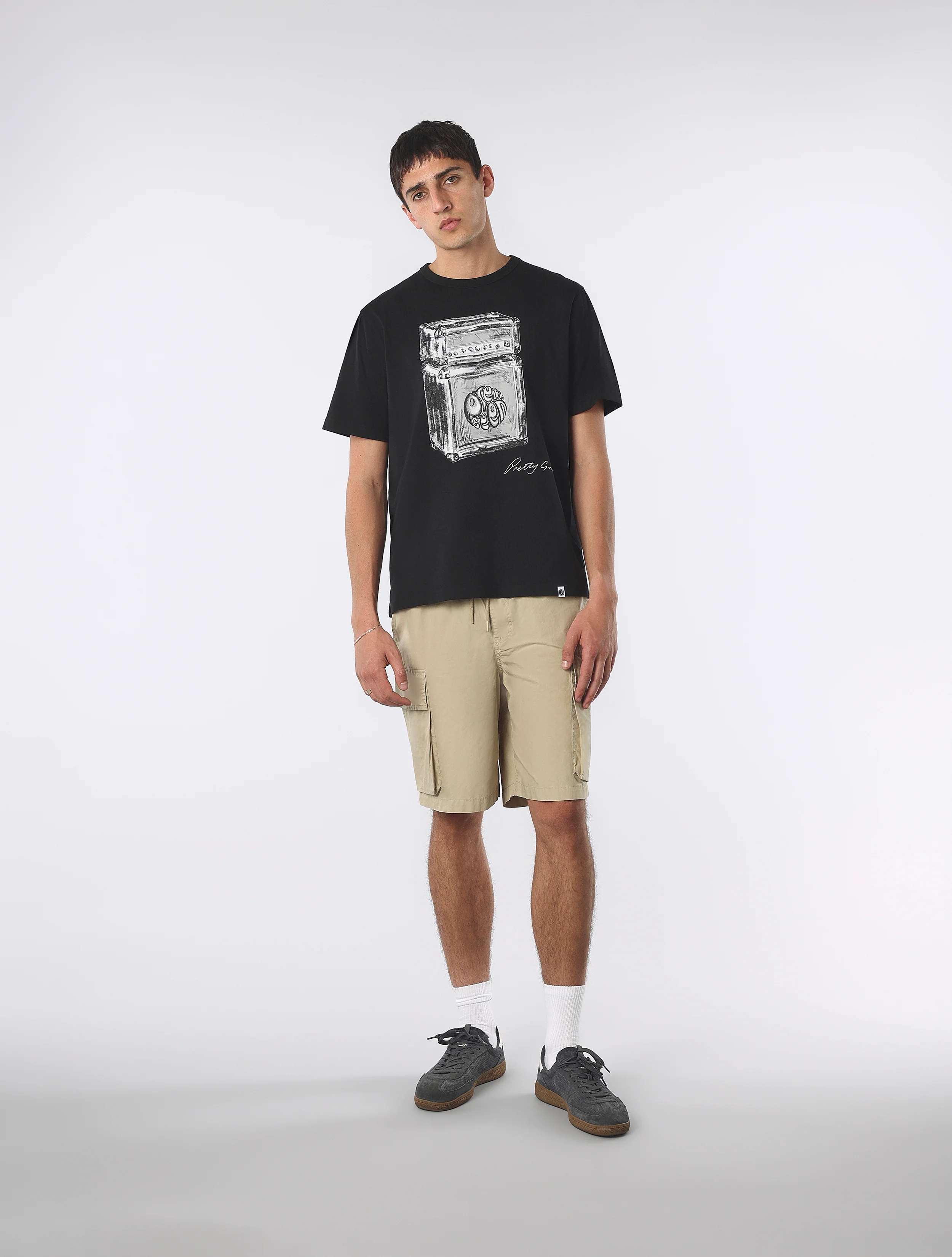 Black Amp T-Shirt - Image 2