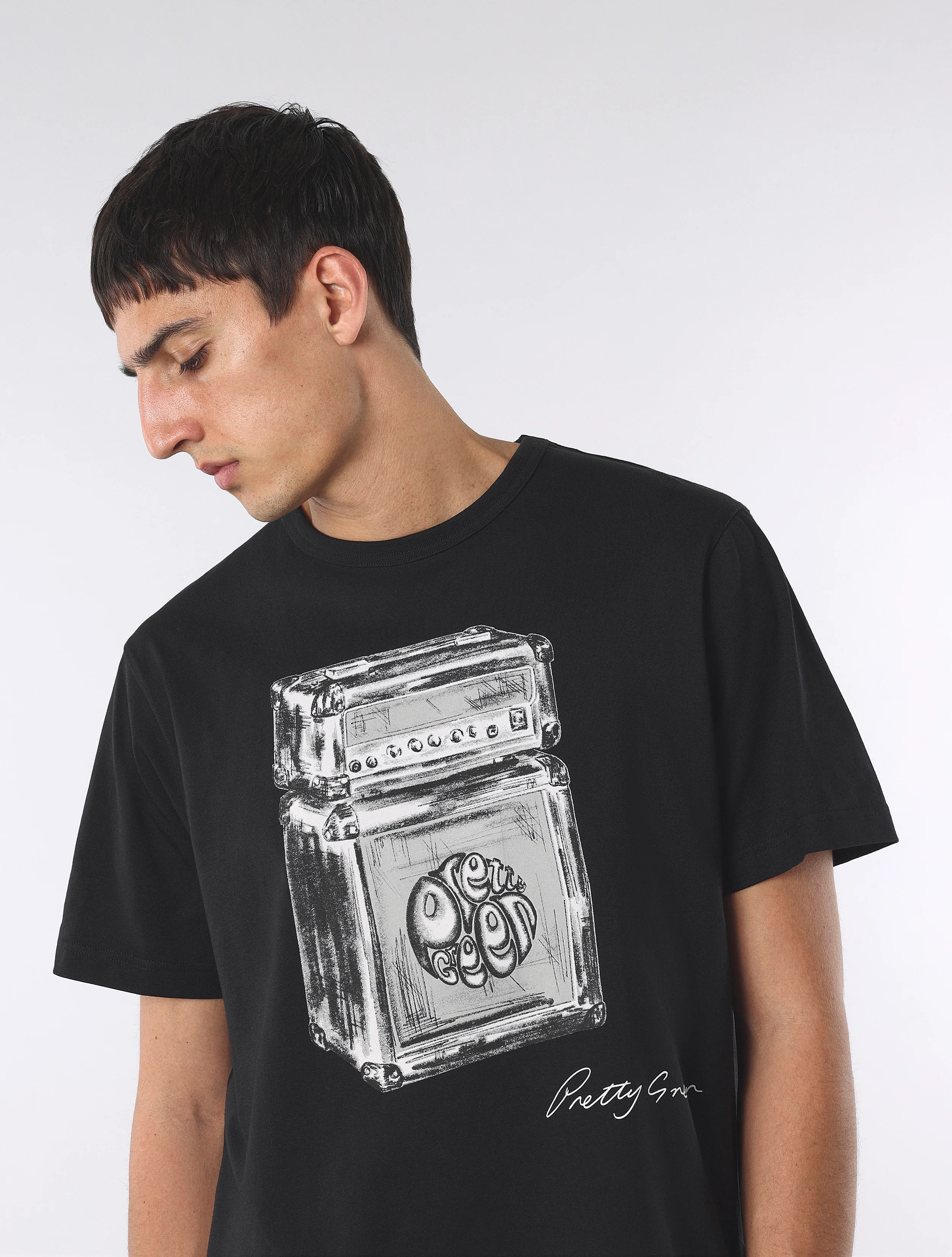 Black Amp T-Shirt - Image 5