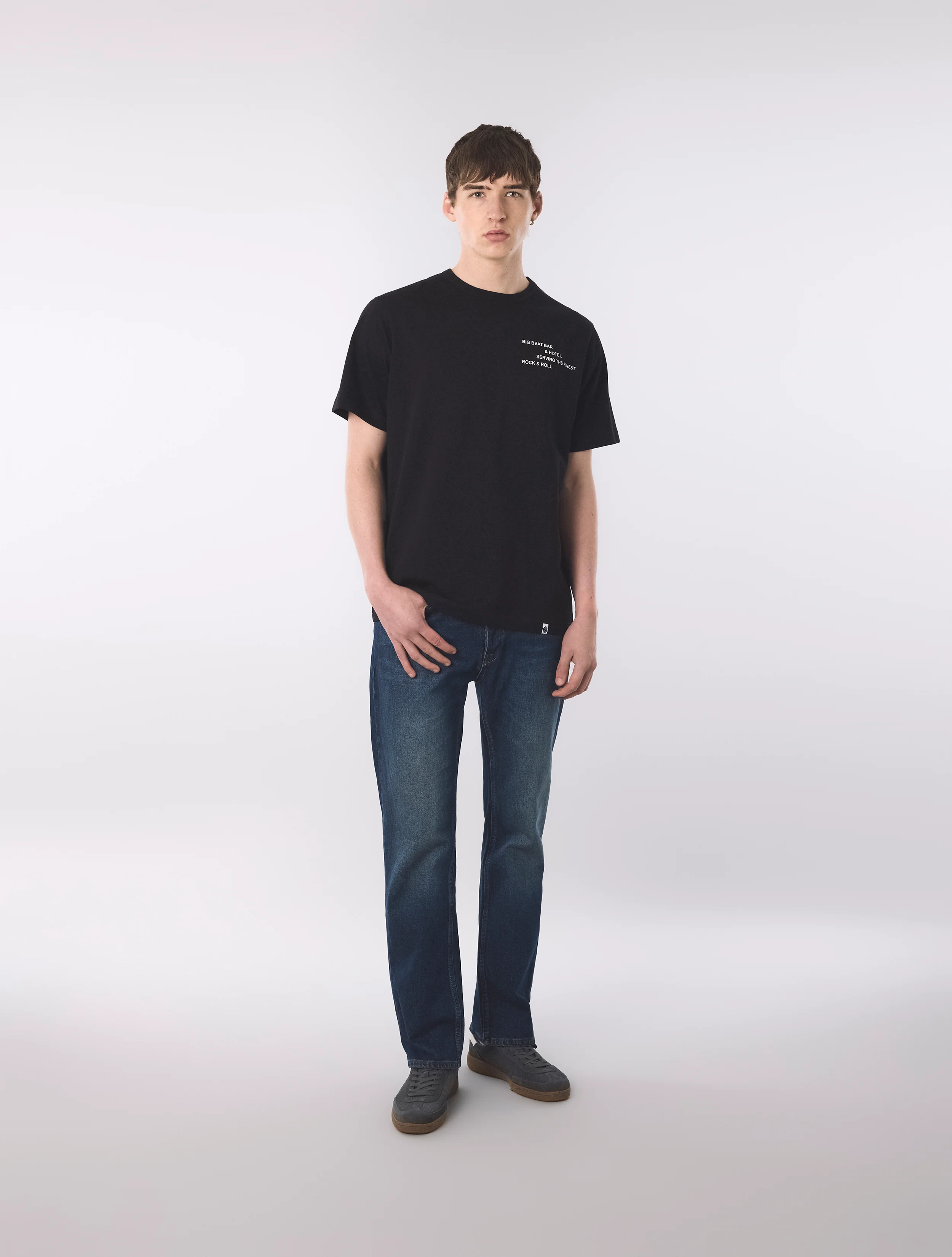 Black Big Beat Hotel T-Shirt - Image 3
