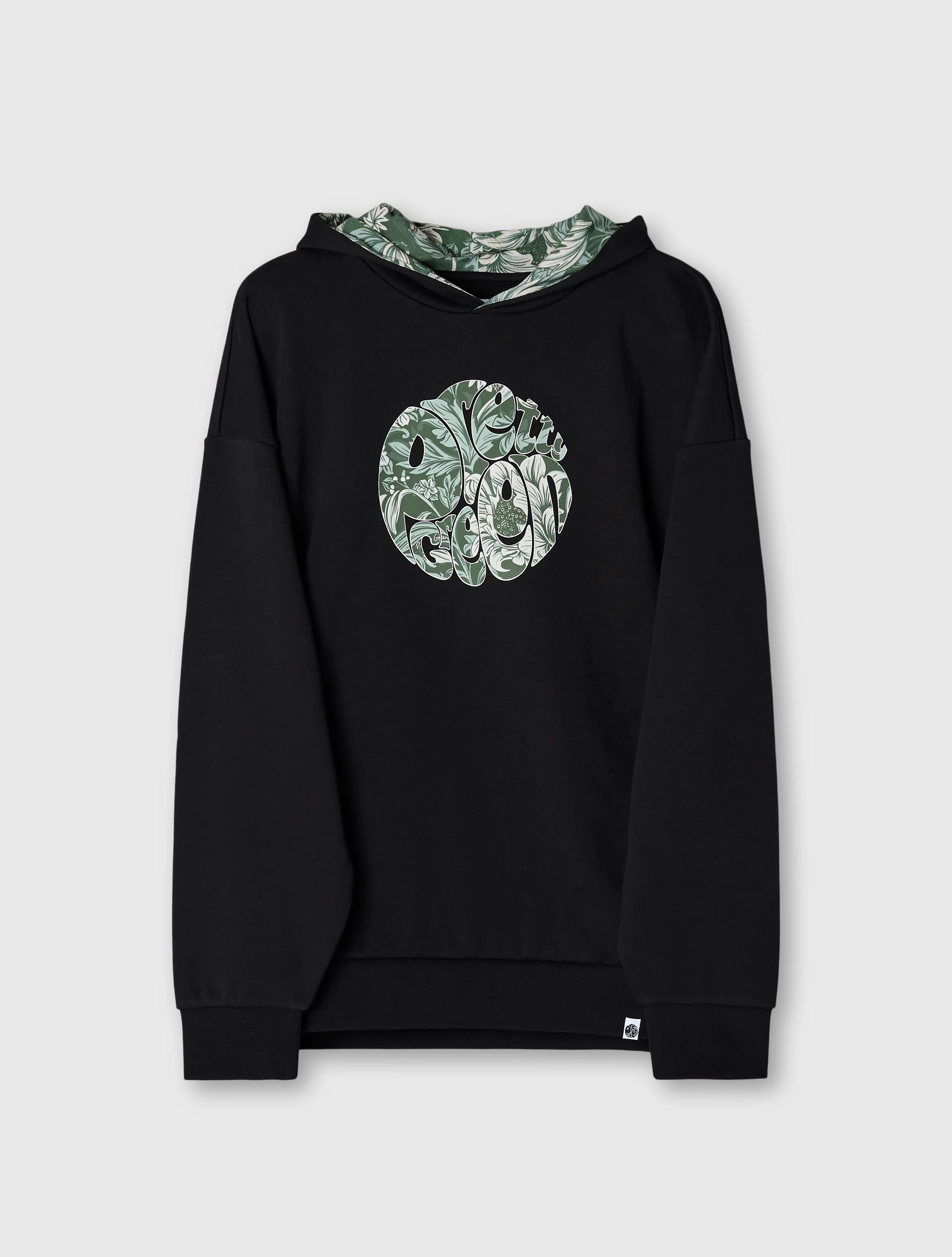 Black Bostall Logo Hoody