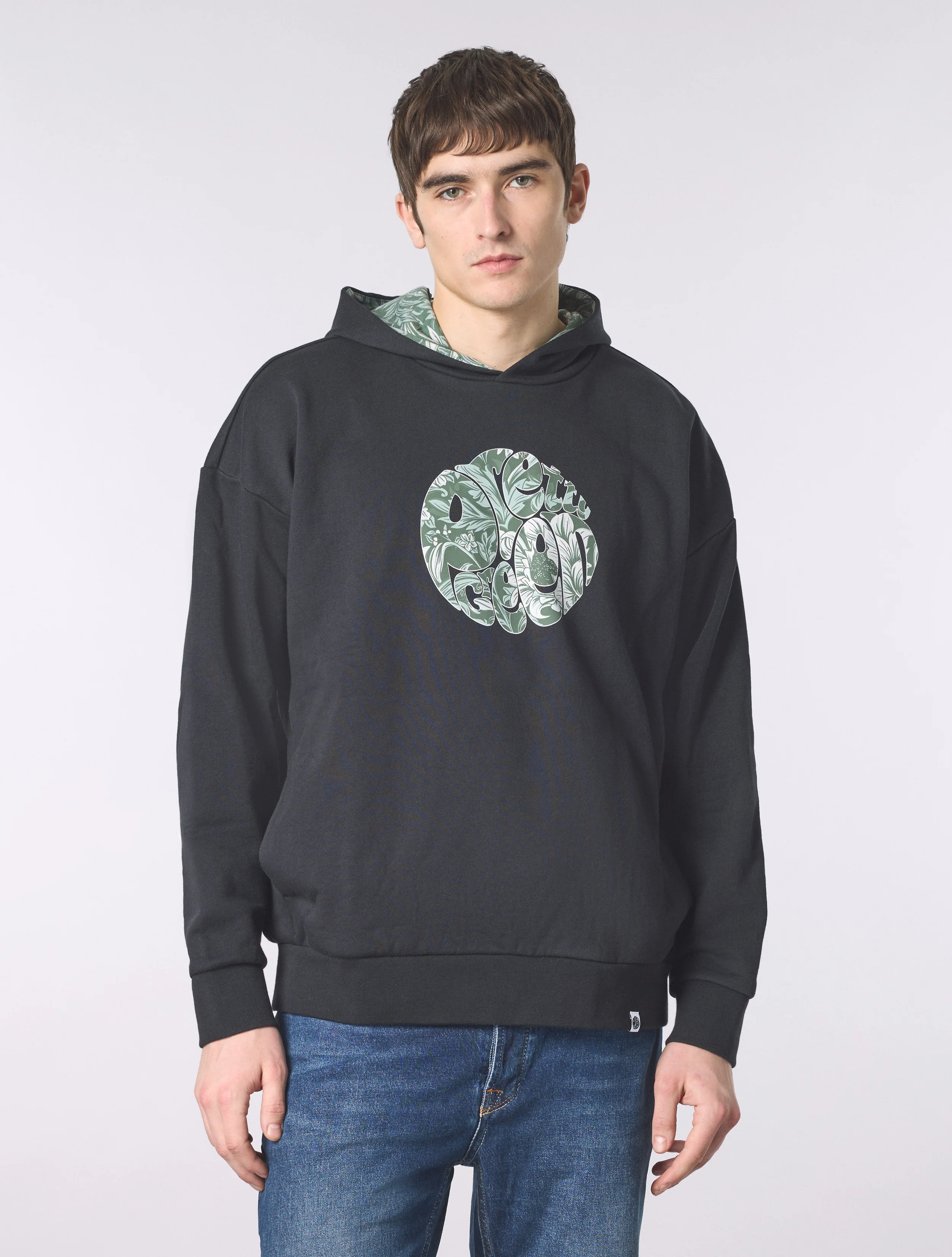 Black Bostall Logo Hoody - Image 4