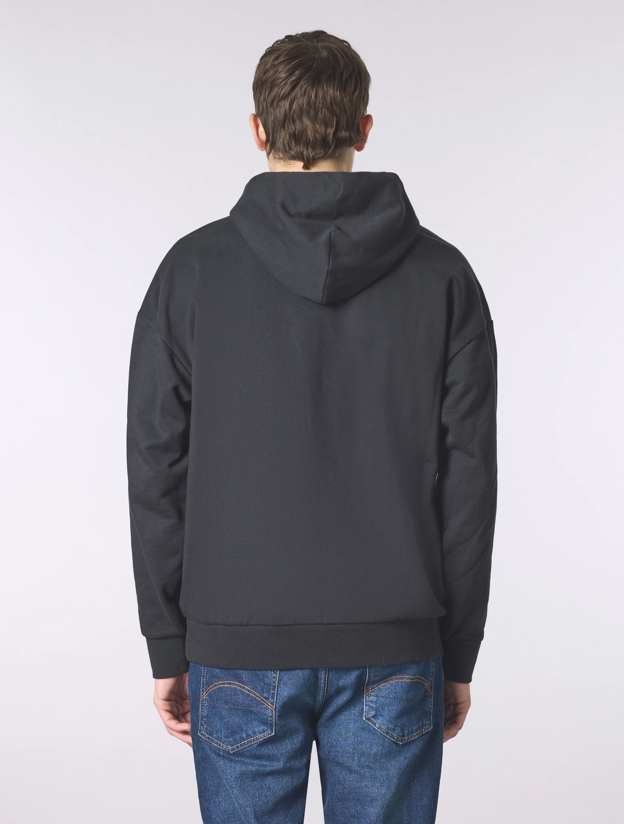 Black Bostall Logo Hoody - Image 5