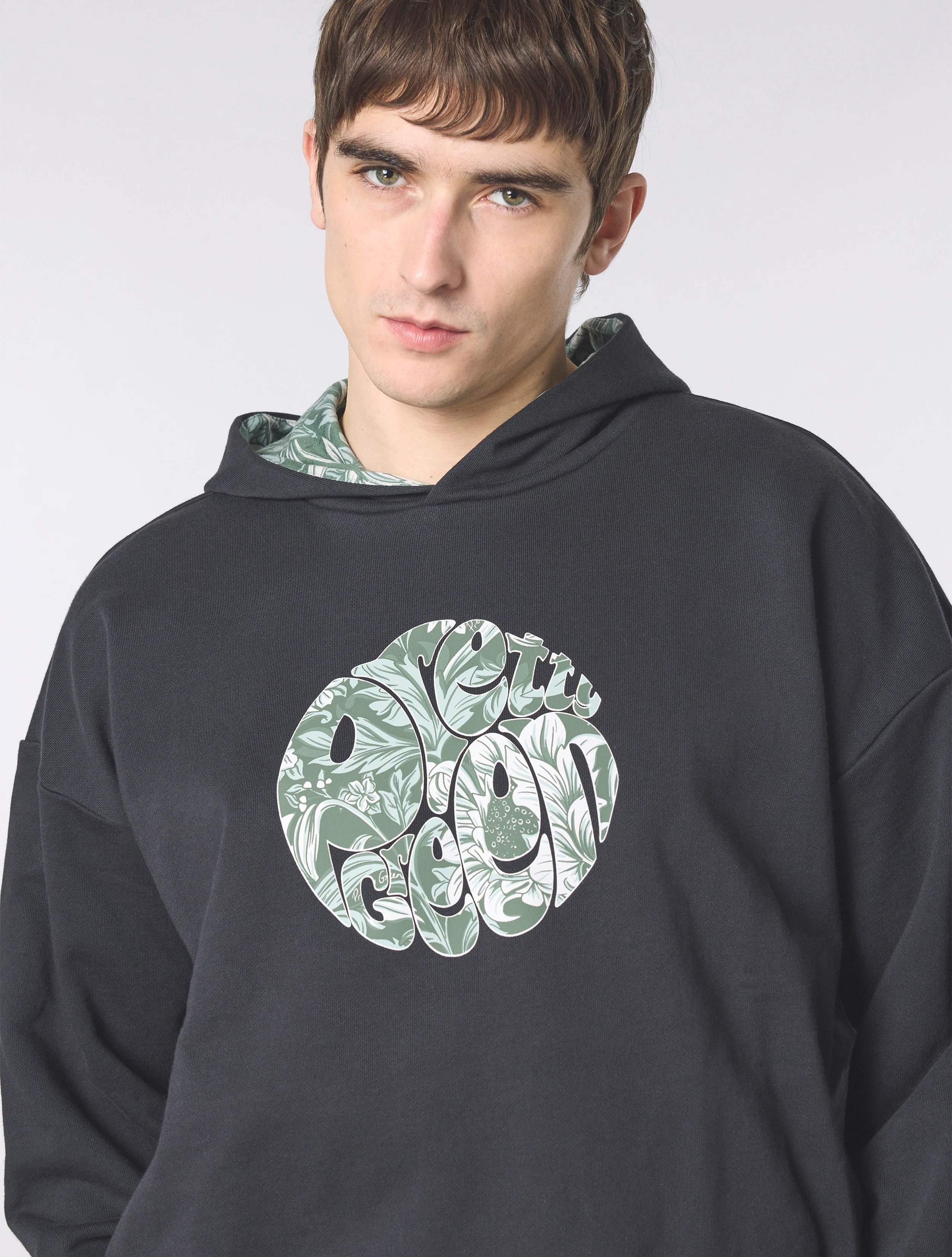 Black Bostall Logo Hoody - Image 6