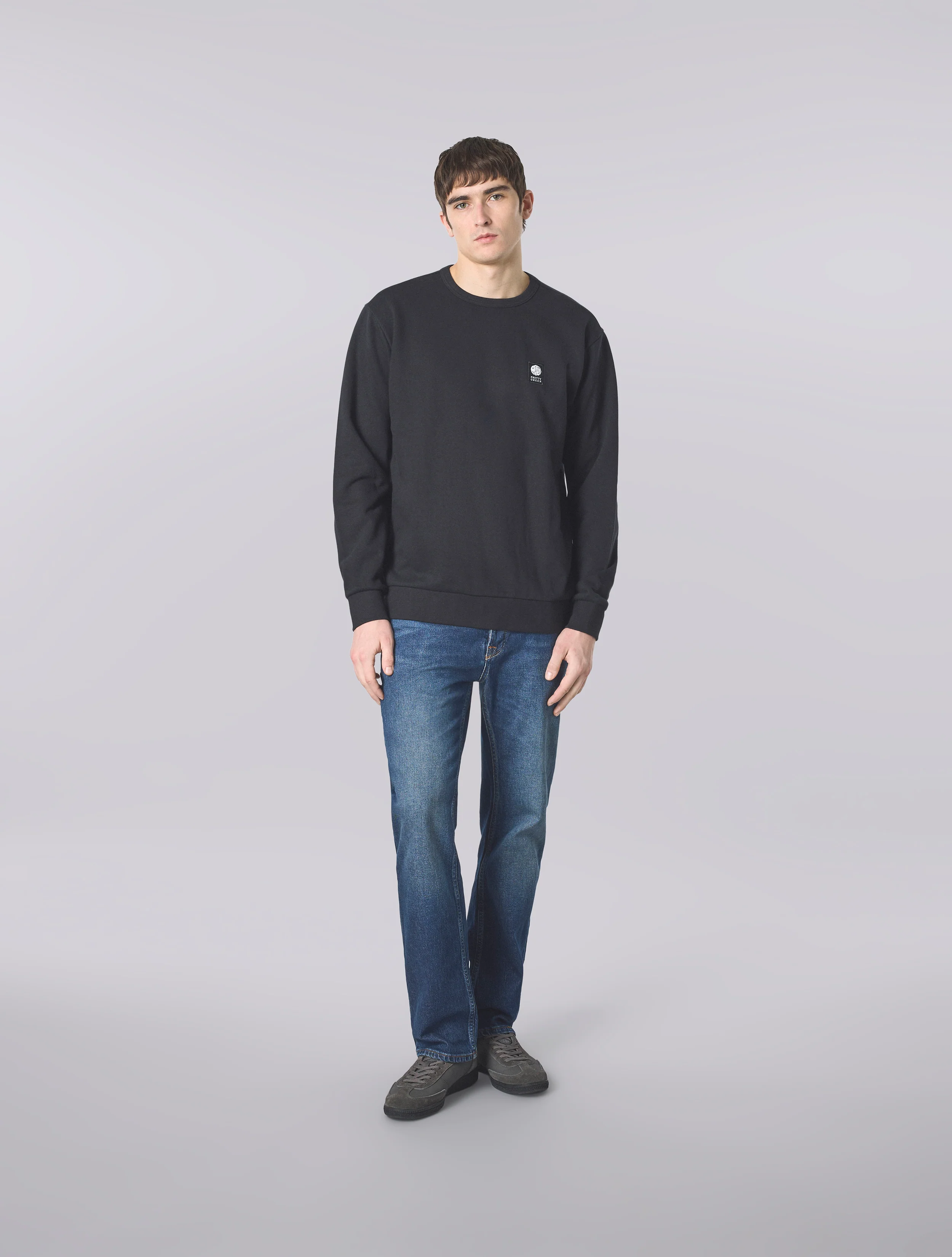 Black Brennan Crew Sweat - Image 2