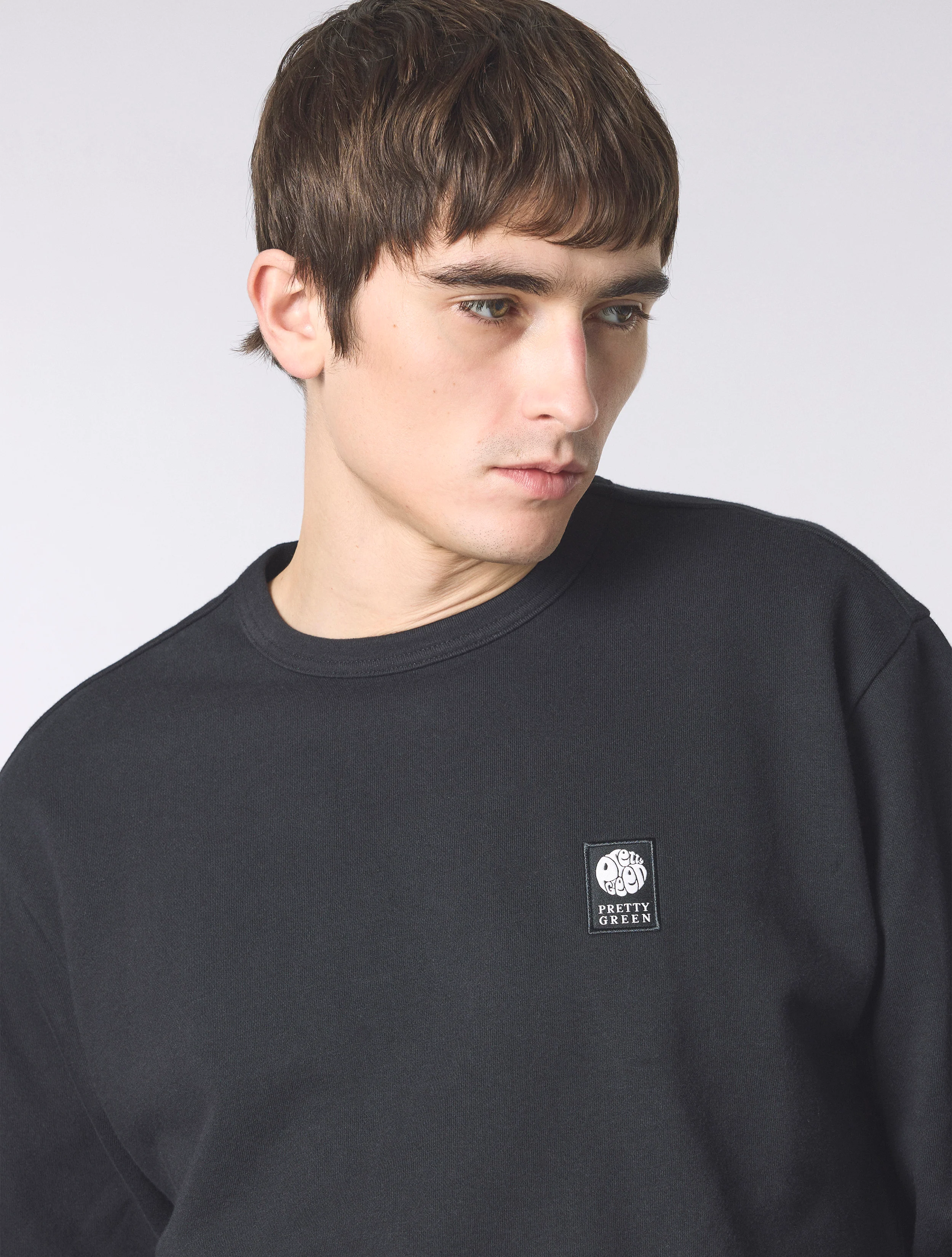 Black Brennan Crew Sweat - Image 5