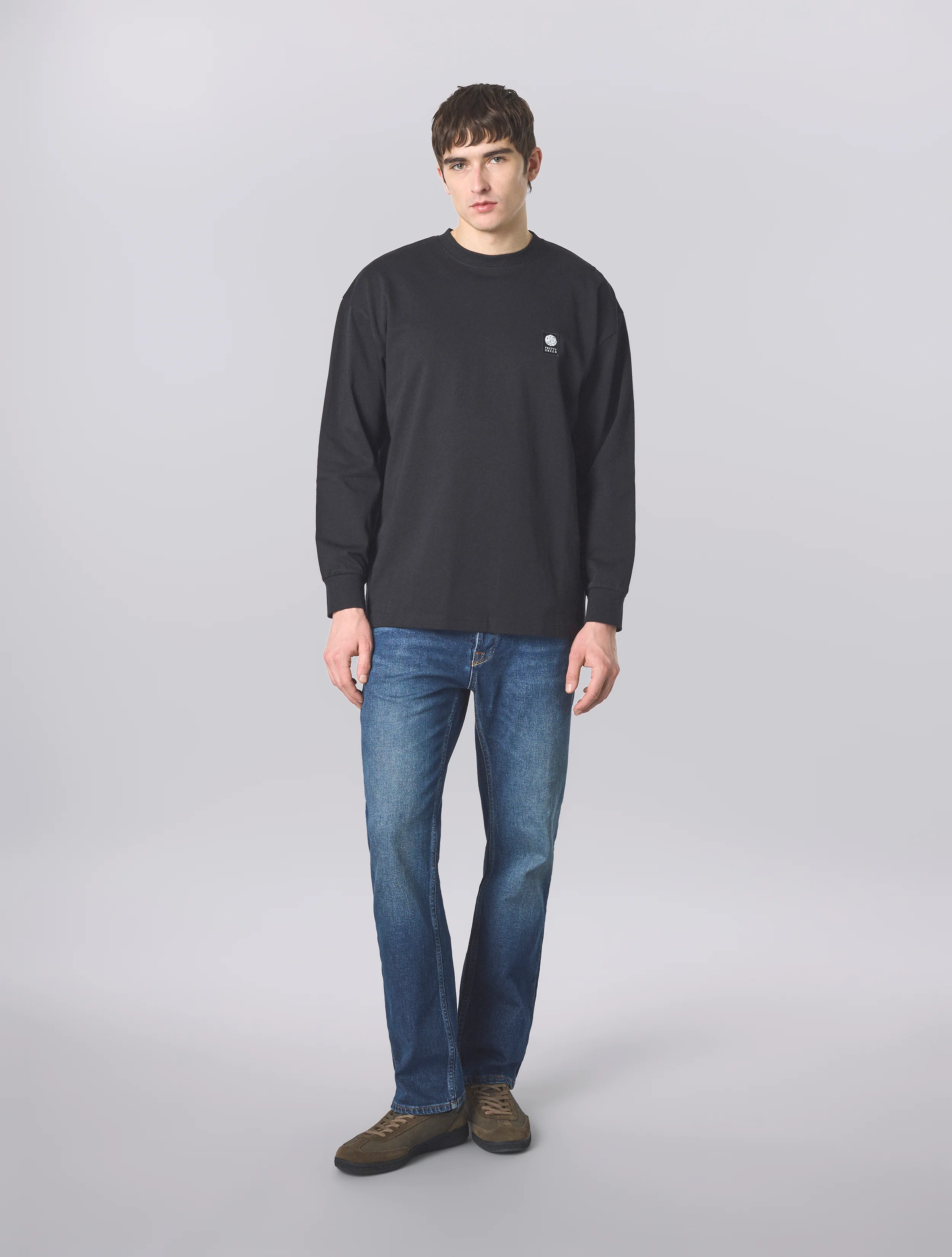 Black Brennan Long Sleeve T-shirt - Image 2
