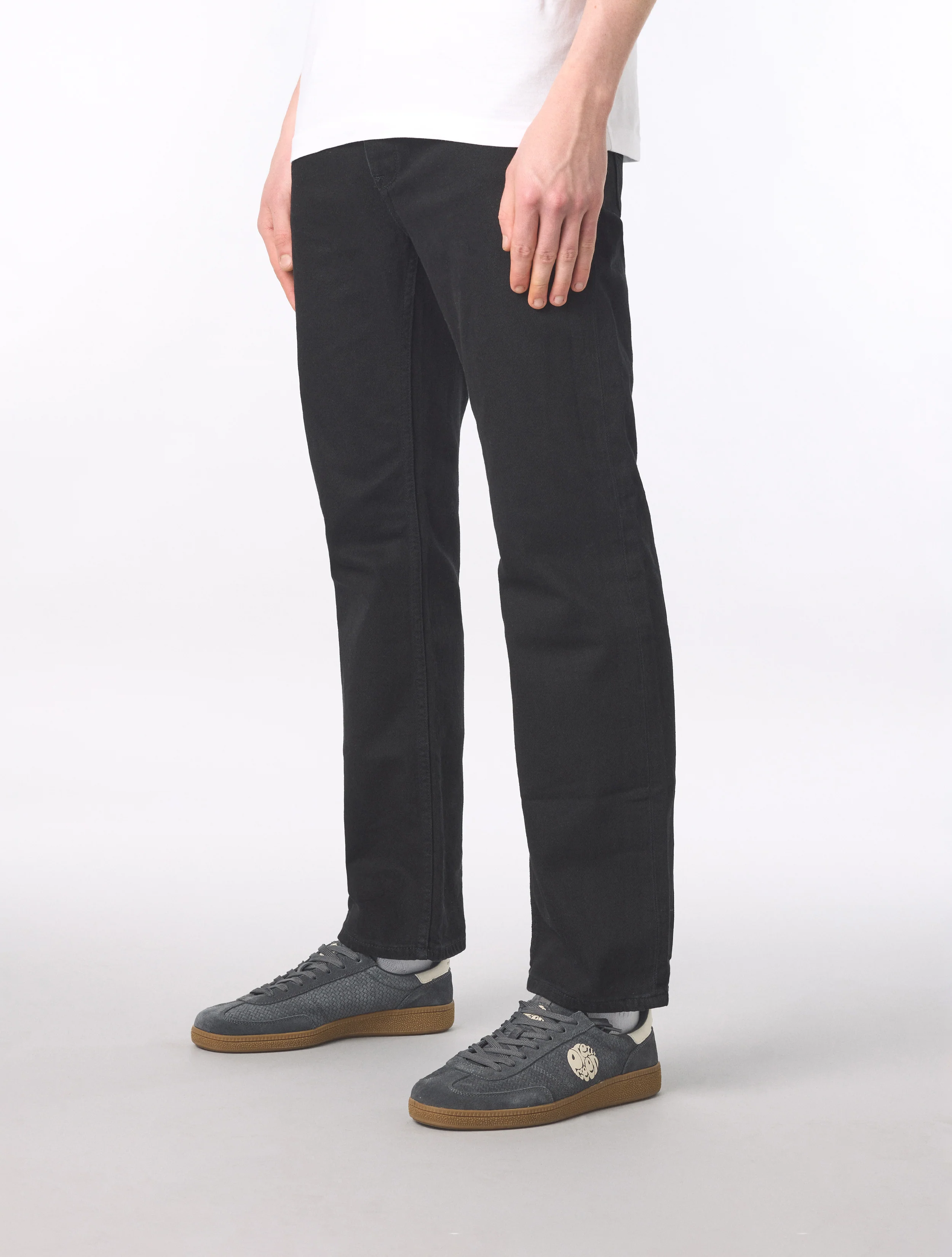 Black Burnage Regular Fit Jeans - Image 3