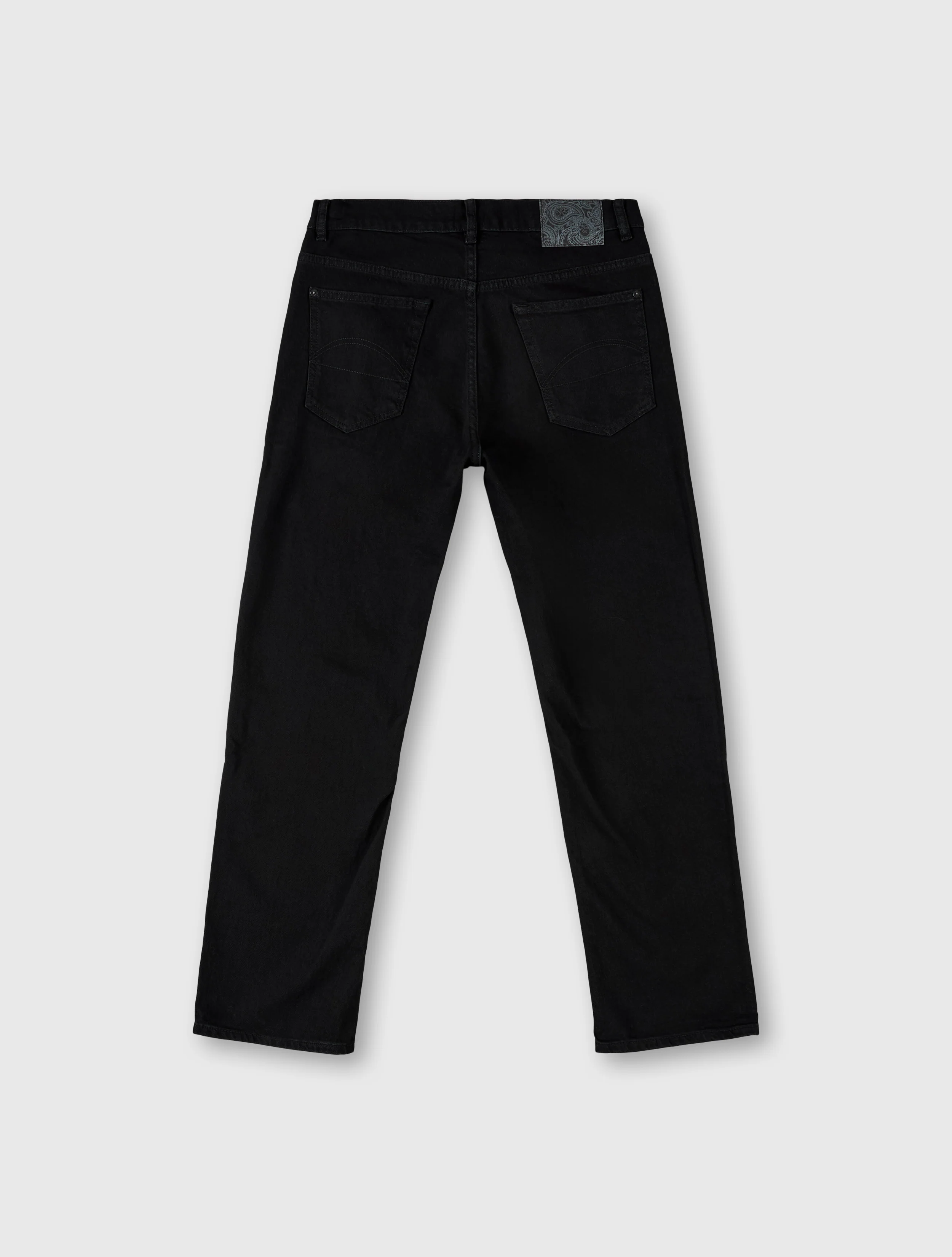 Black Burnage Regular Fit Jeans - Image 5