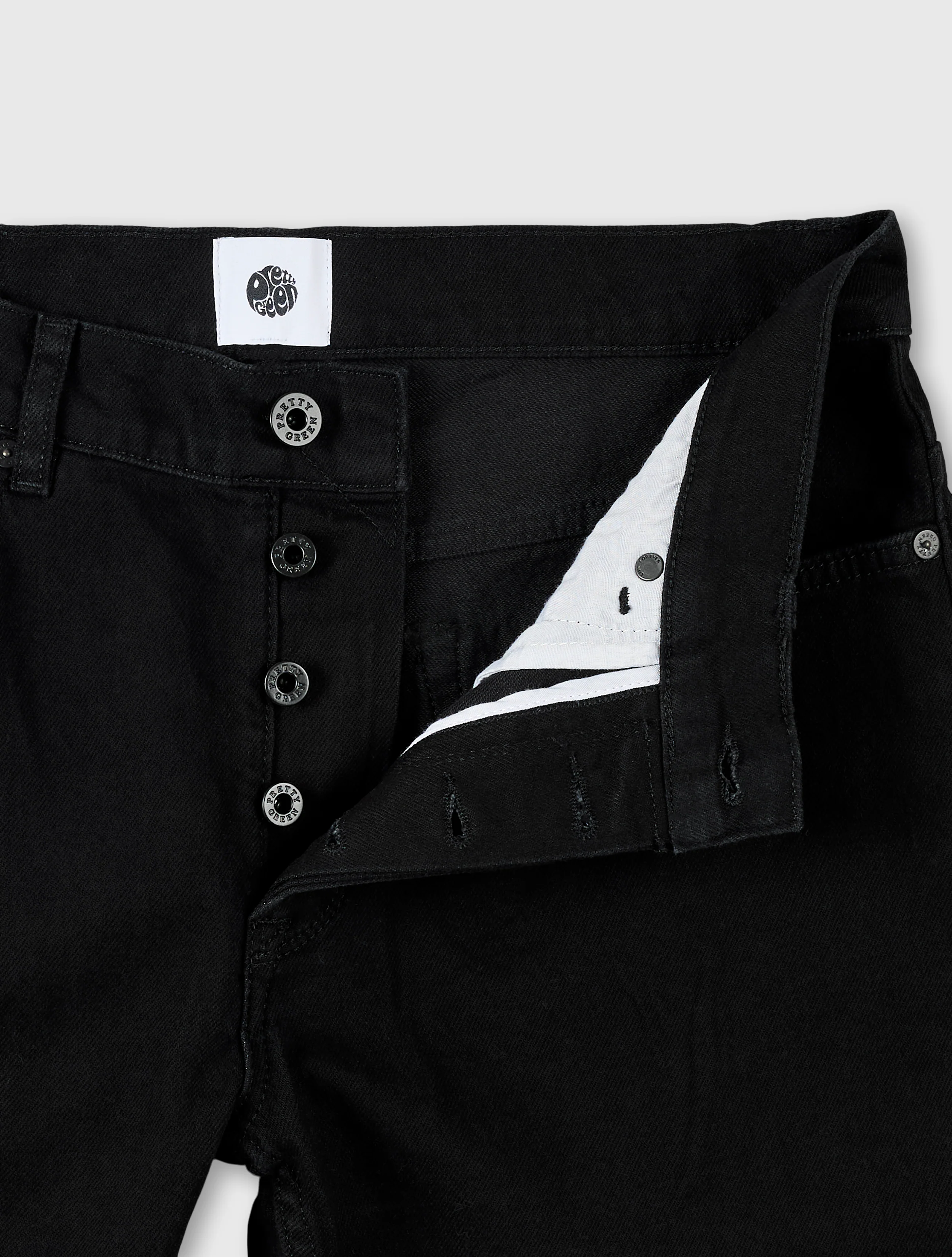 Black Burnage Regular Fit Jeans - Image 8