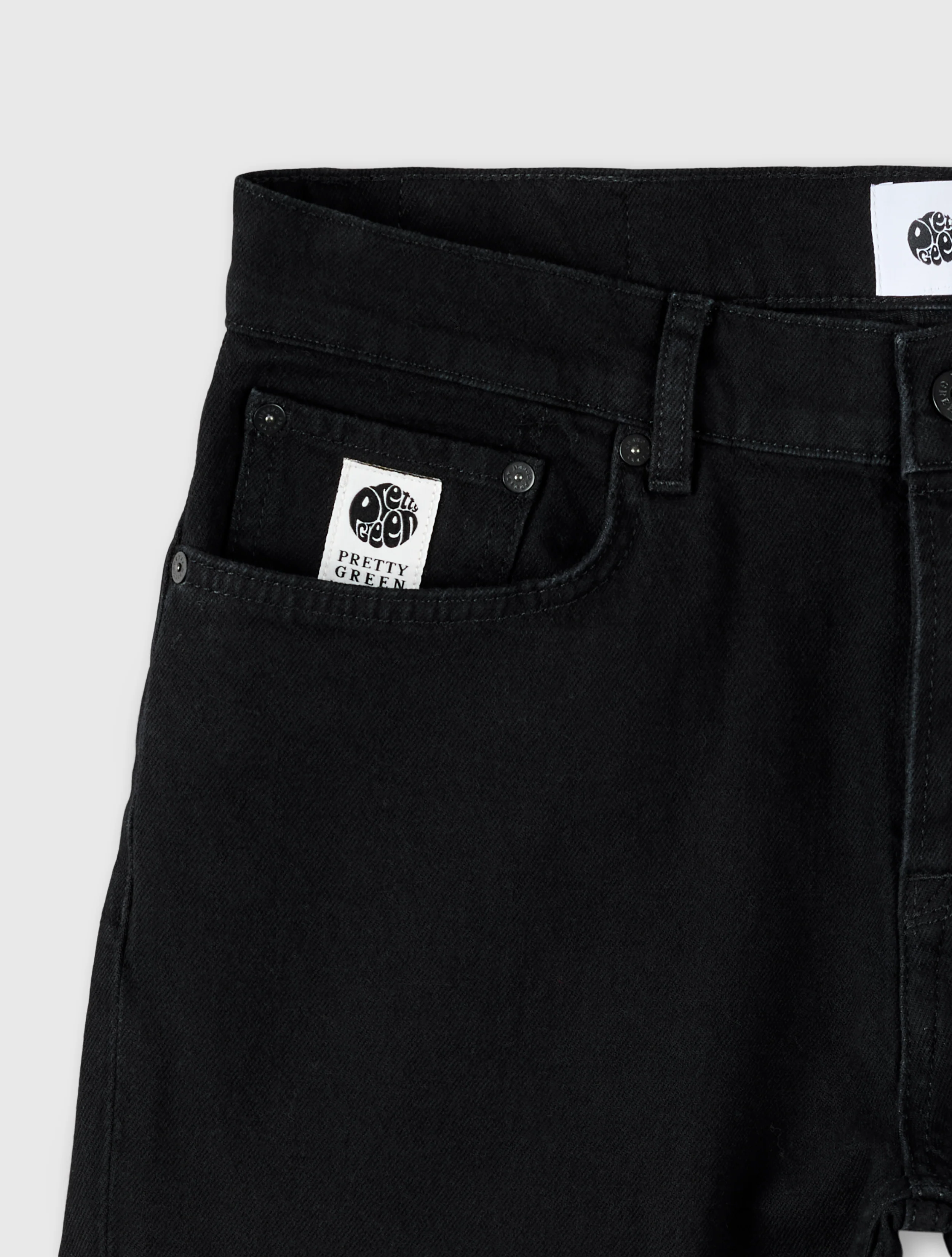 Black Erwood Slim Fit Jeans - Image 7