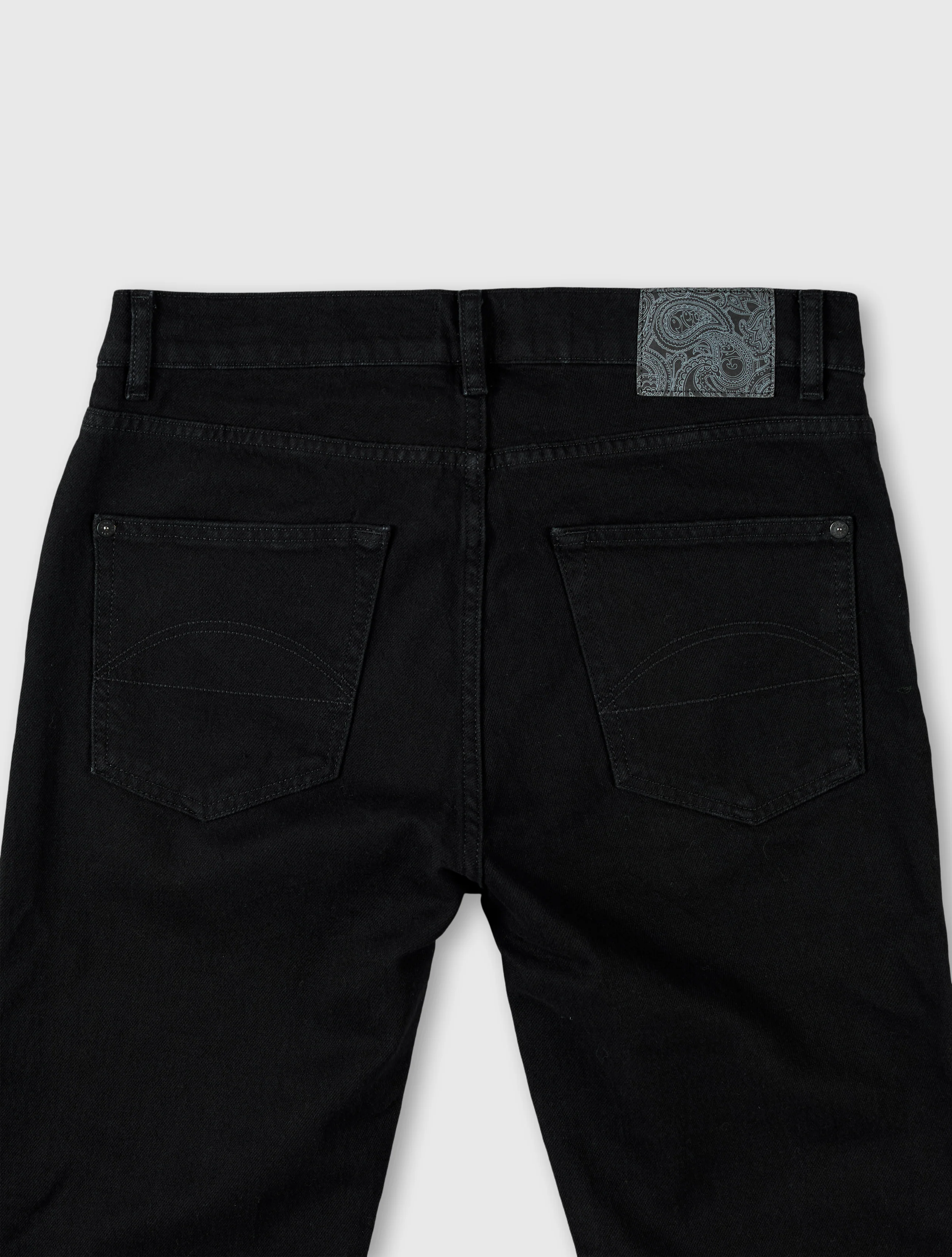 Black Erwood Slim Fit Jeans - Image 9