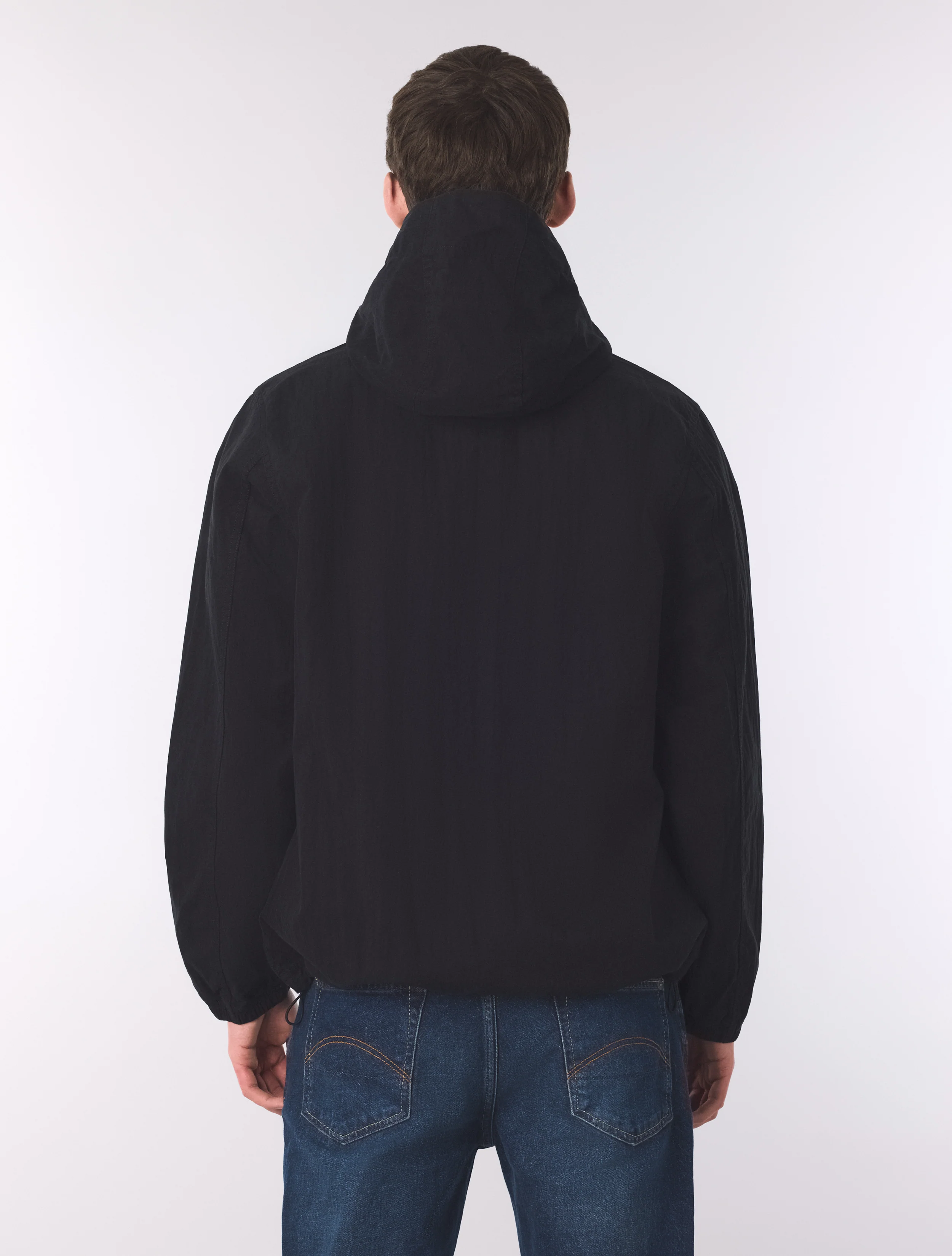 Black Feltham Hooded Jacket - Image 4