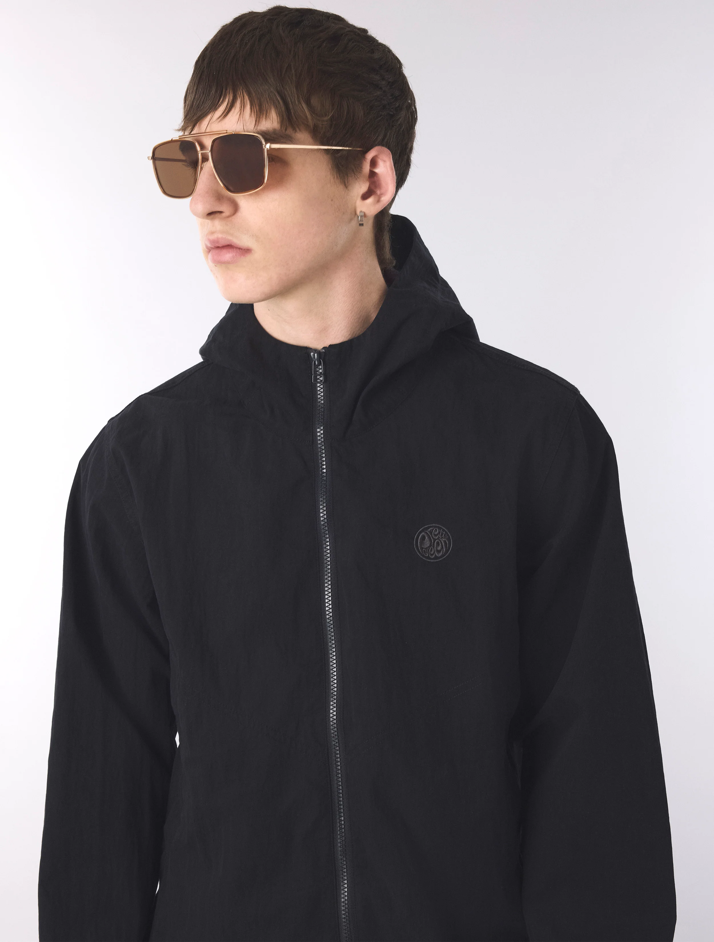 Black Feltham Hooded Jacket - Image 5