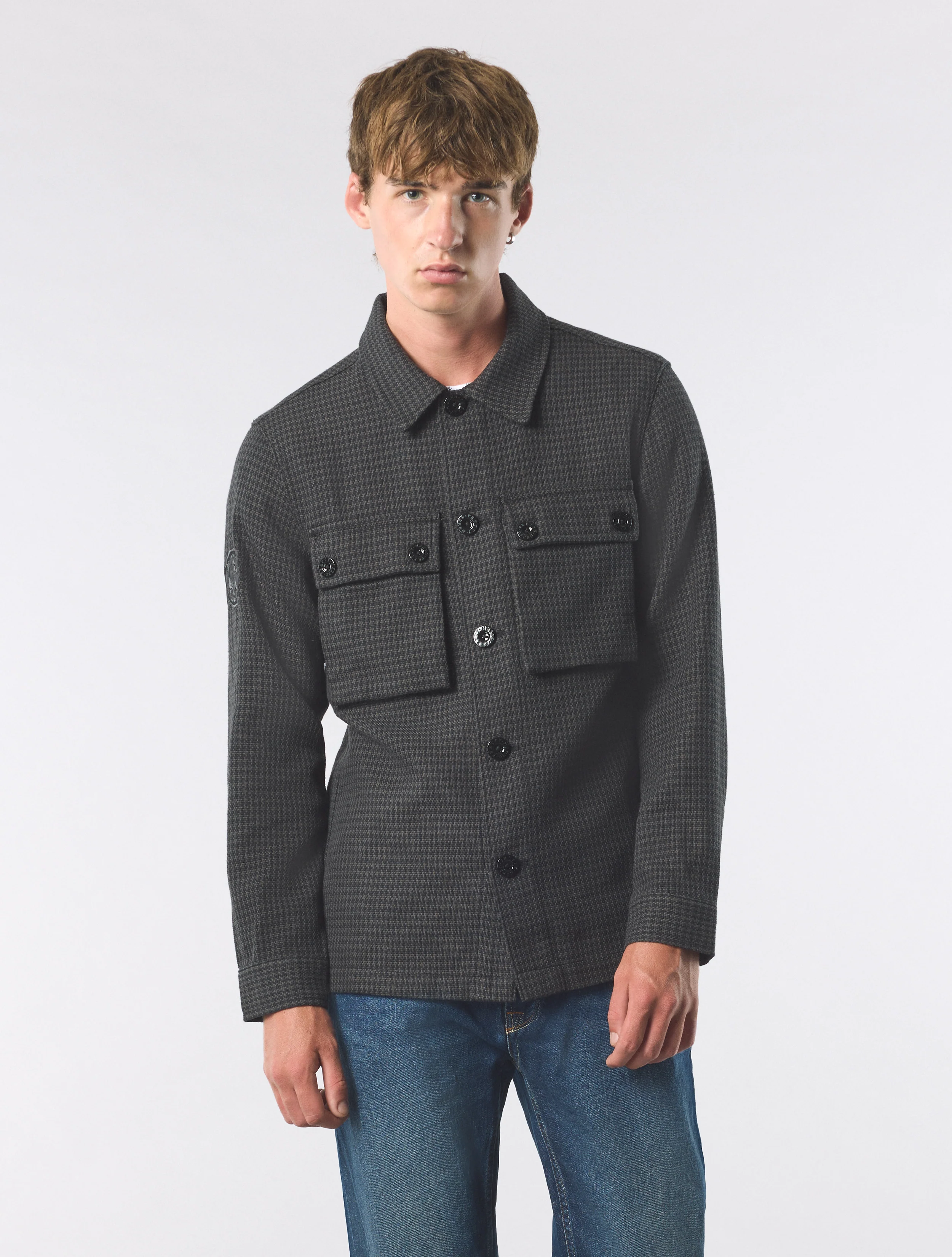 Black Kilburn Overshirt - Image 3
