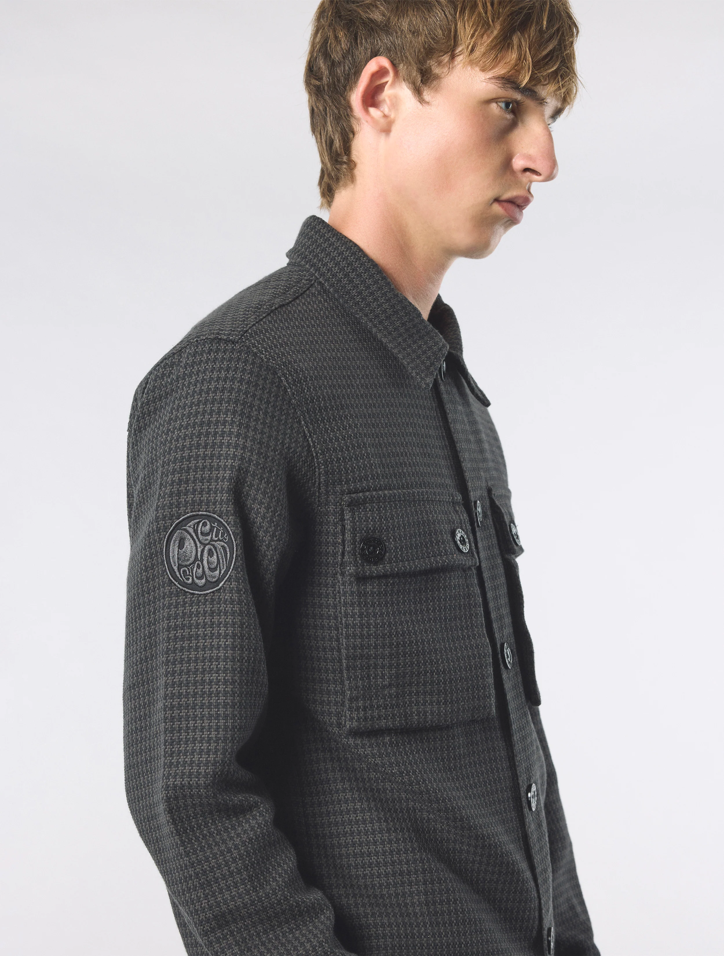 Black Kilburn Overshirt - Image 4