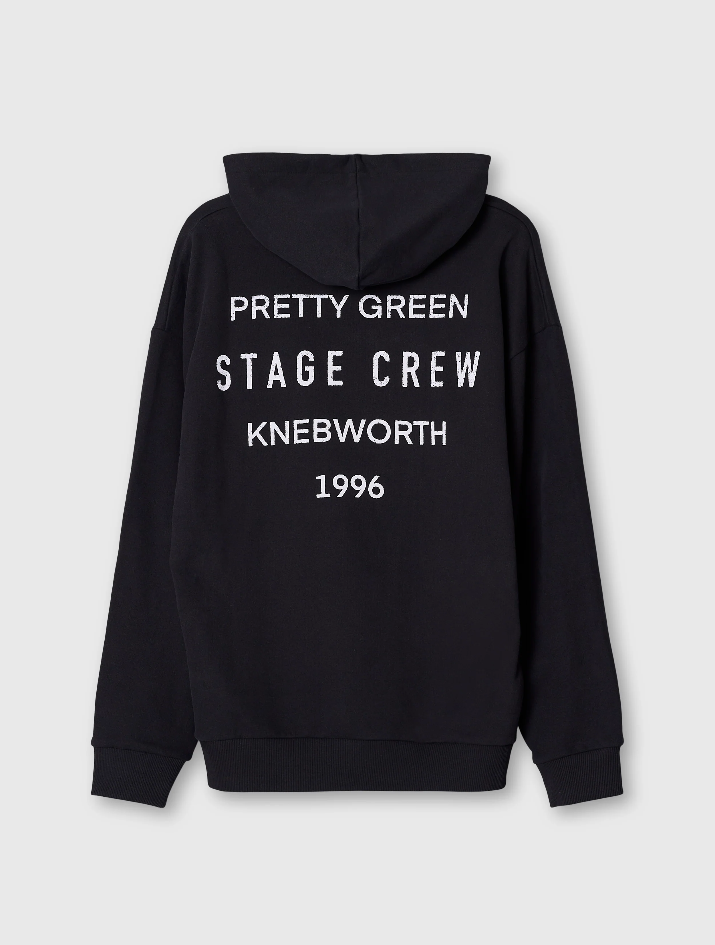 Black Knebworth Graphic Hoody - Image 2