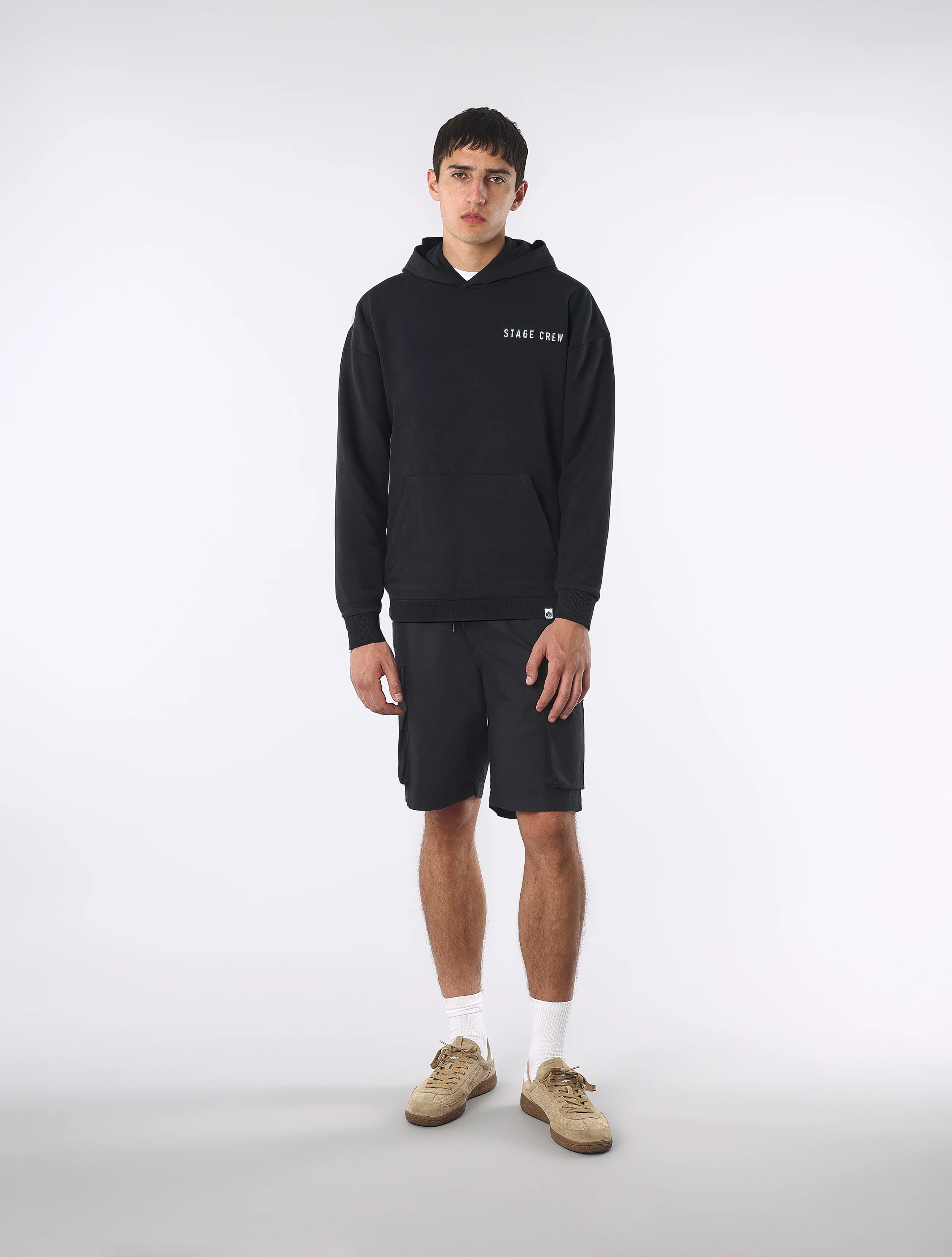 Black Knebworth Graphic Hoody - Image 3