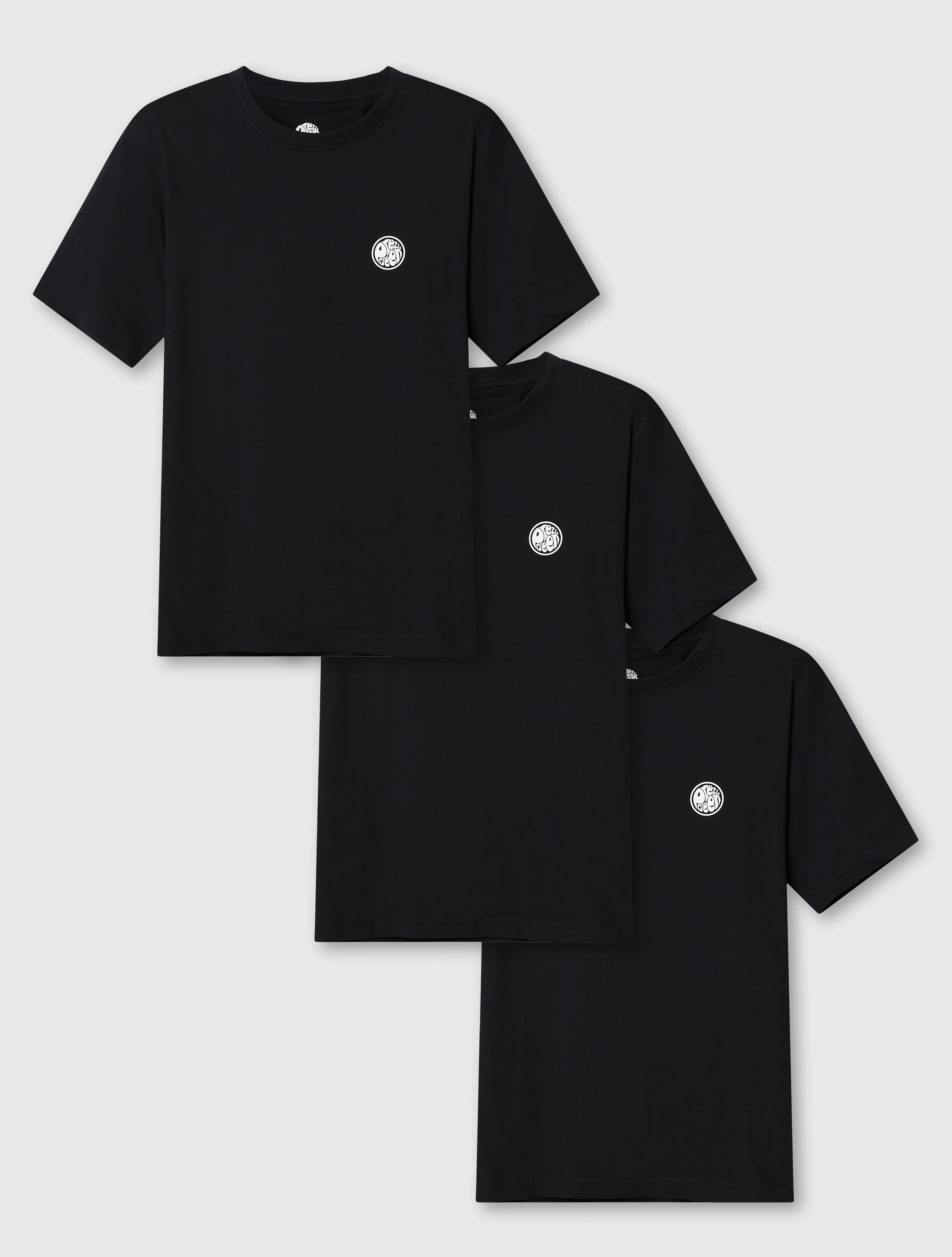 Black Lounge 3 Pack T-Shirts