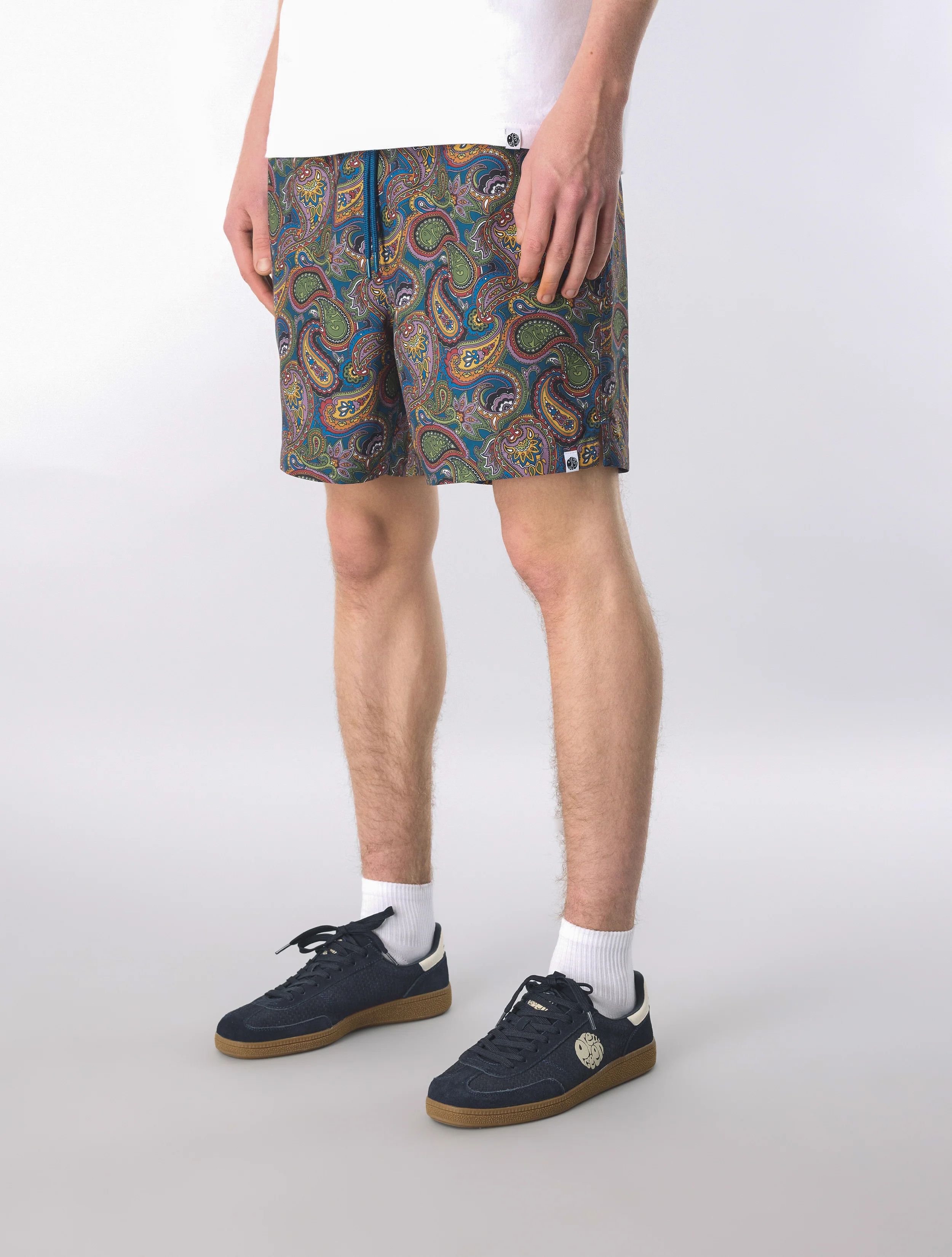 Multi House Paisley Swim Shorts - Image 3