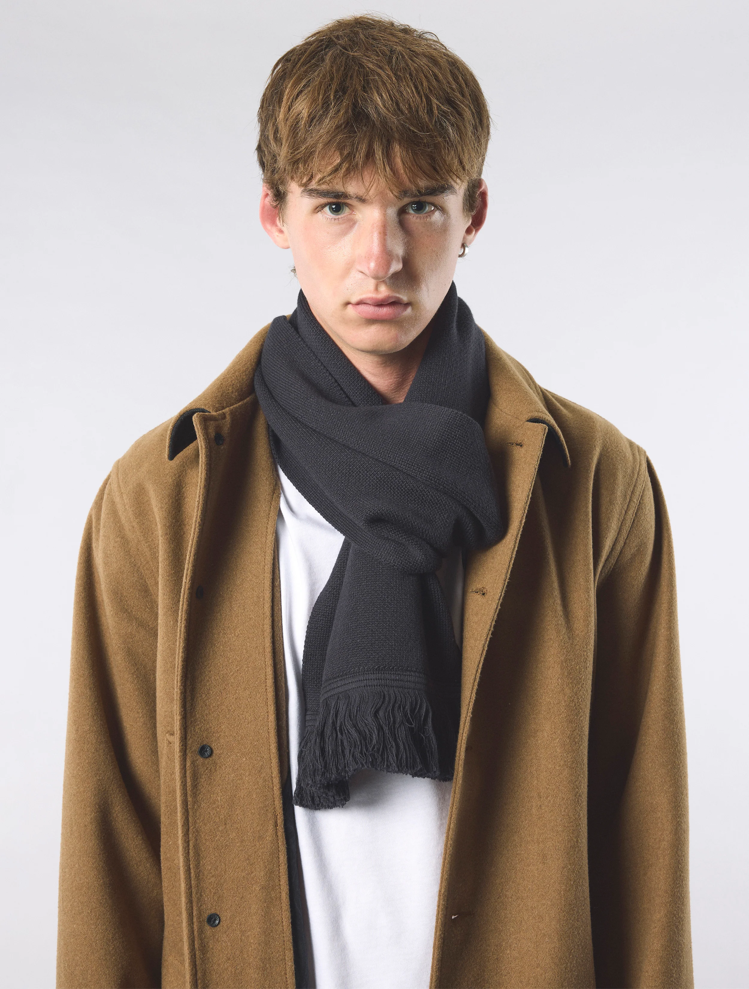 Black Norbury Scarf - Image 3