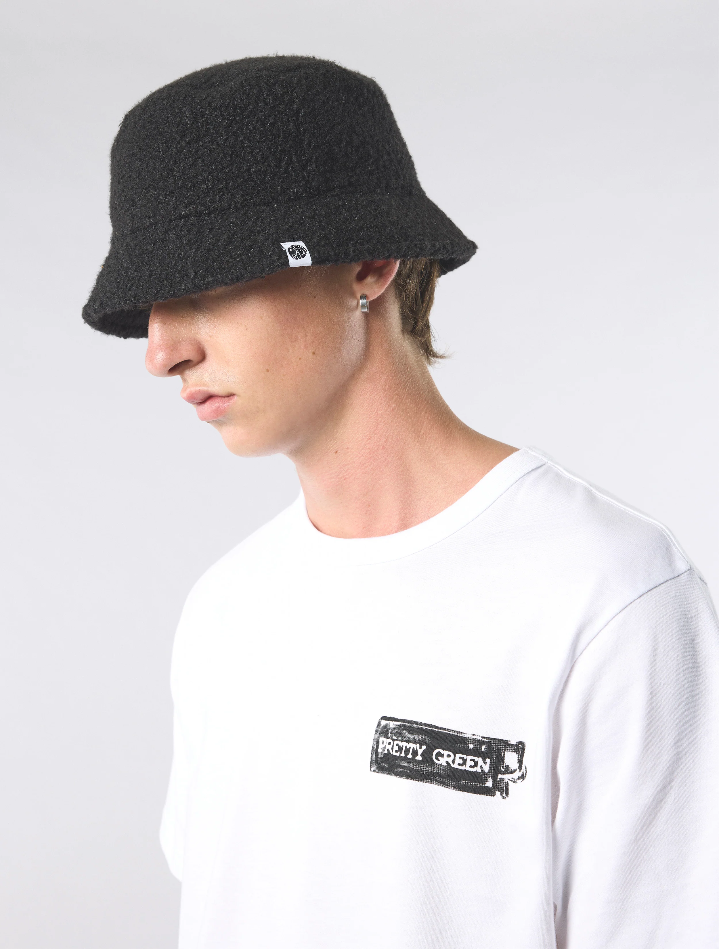 Black Portland Bucket Hat - Image 3