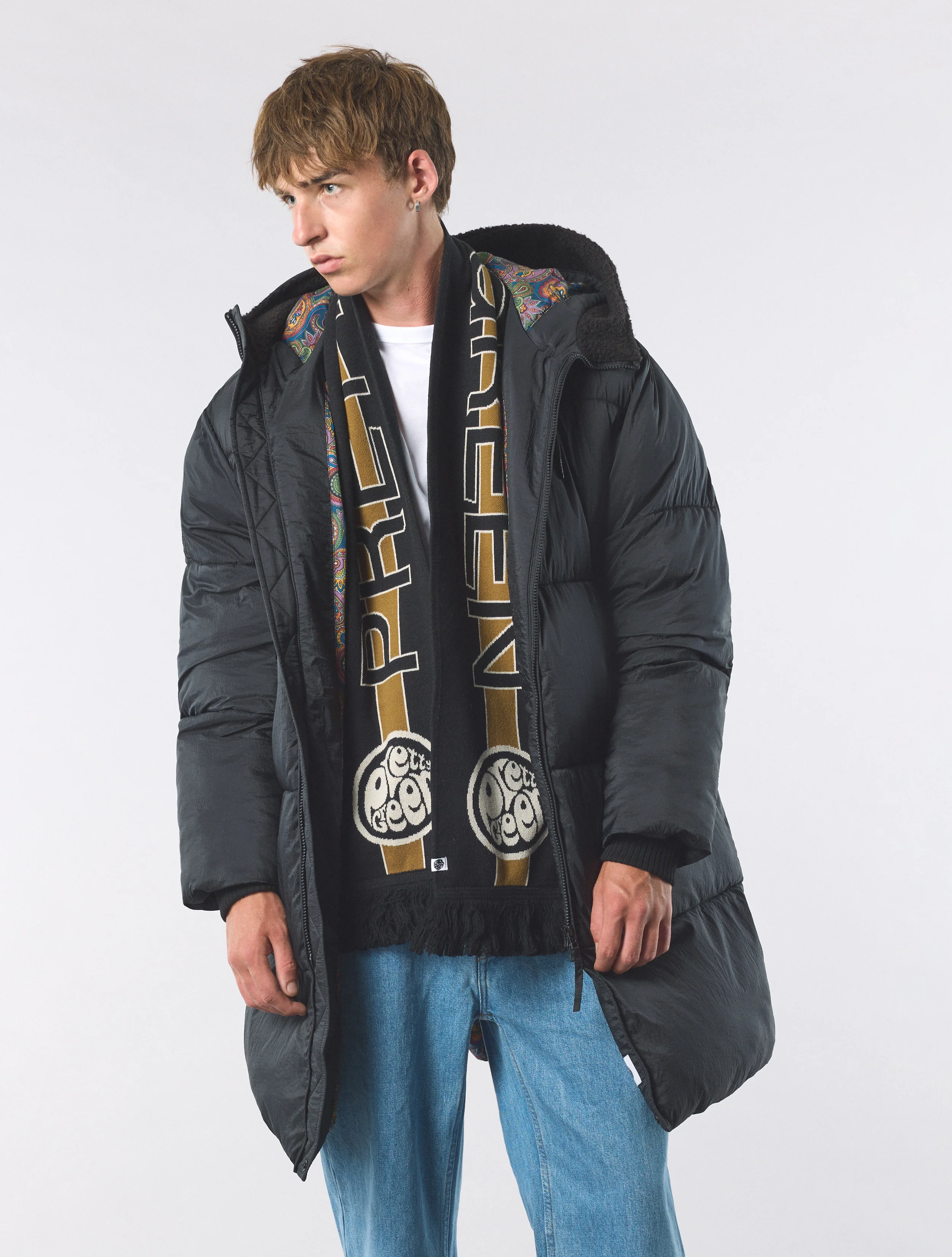Black Rainsford Scarf - Image 4