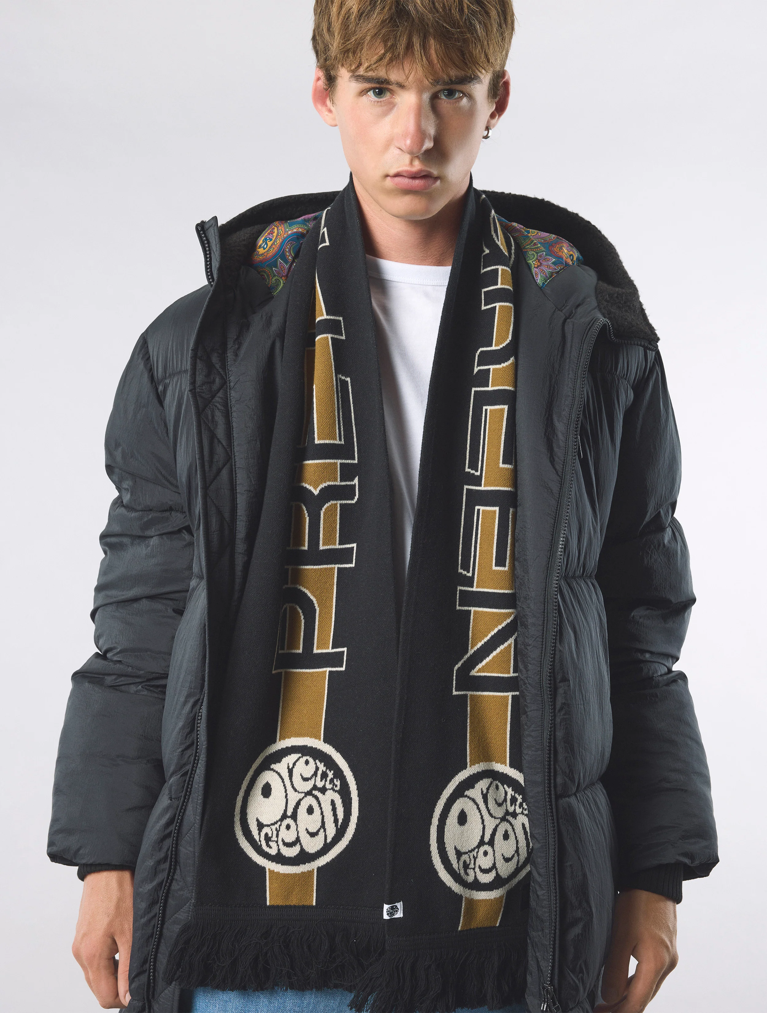 Black Rainsford Scarf - Image 5