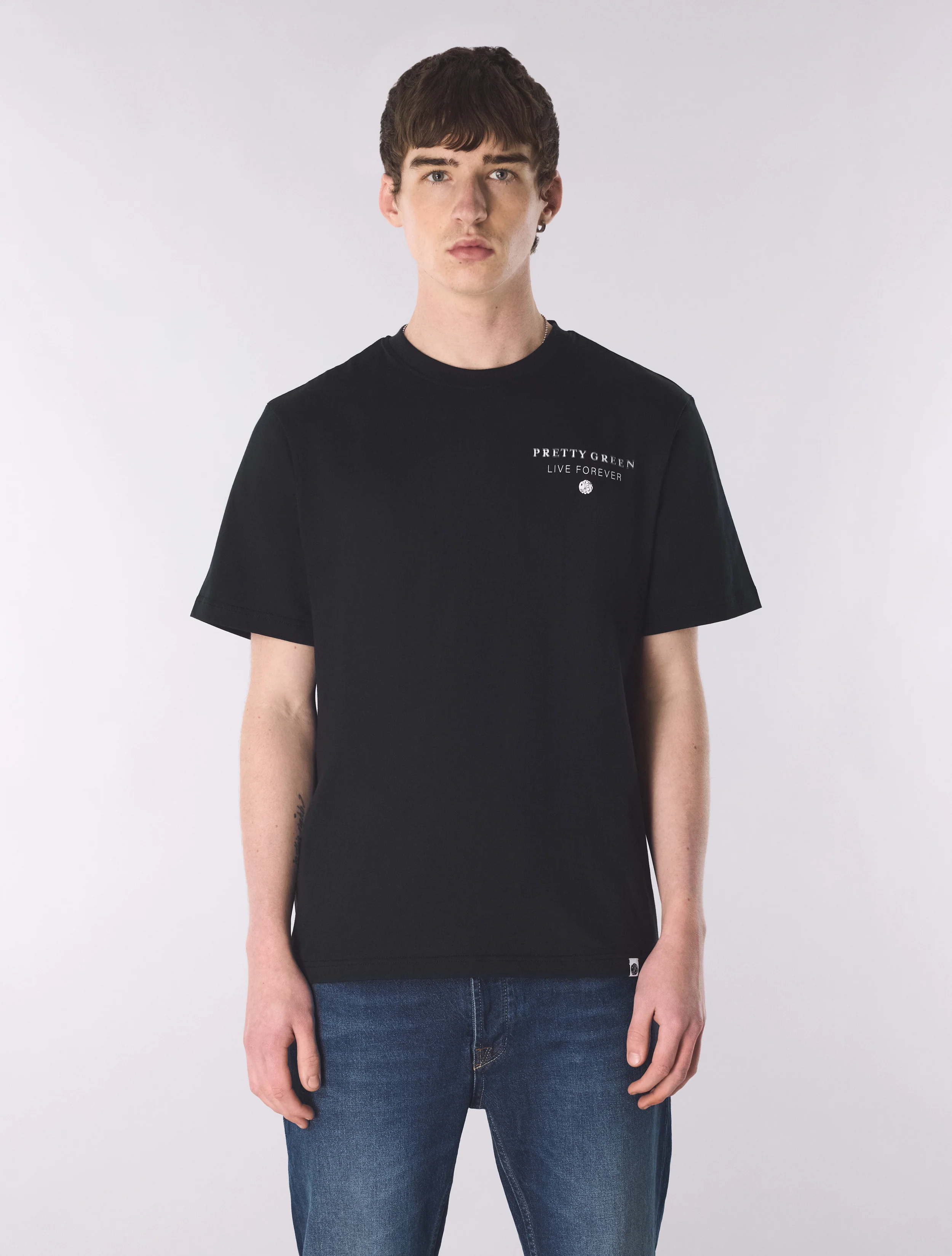 Black Refractive T-Shirt - Image 4