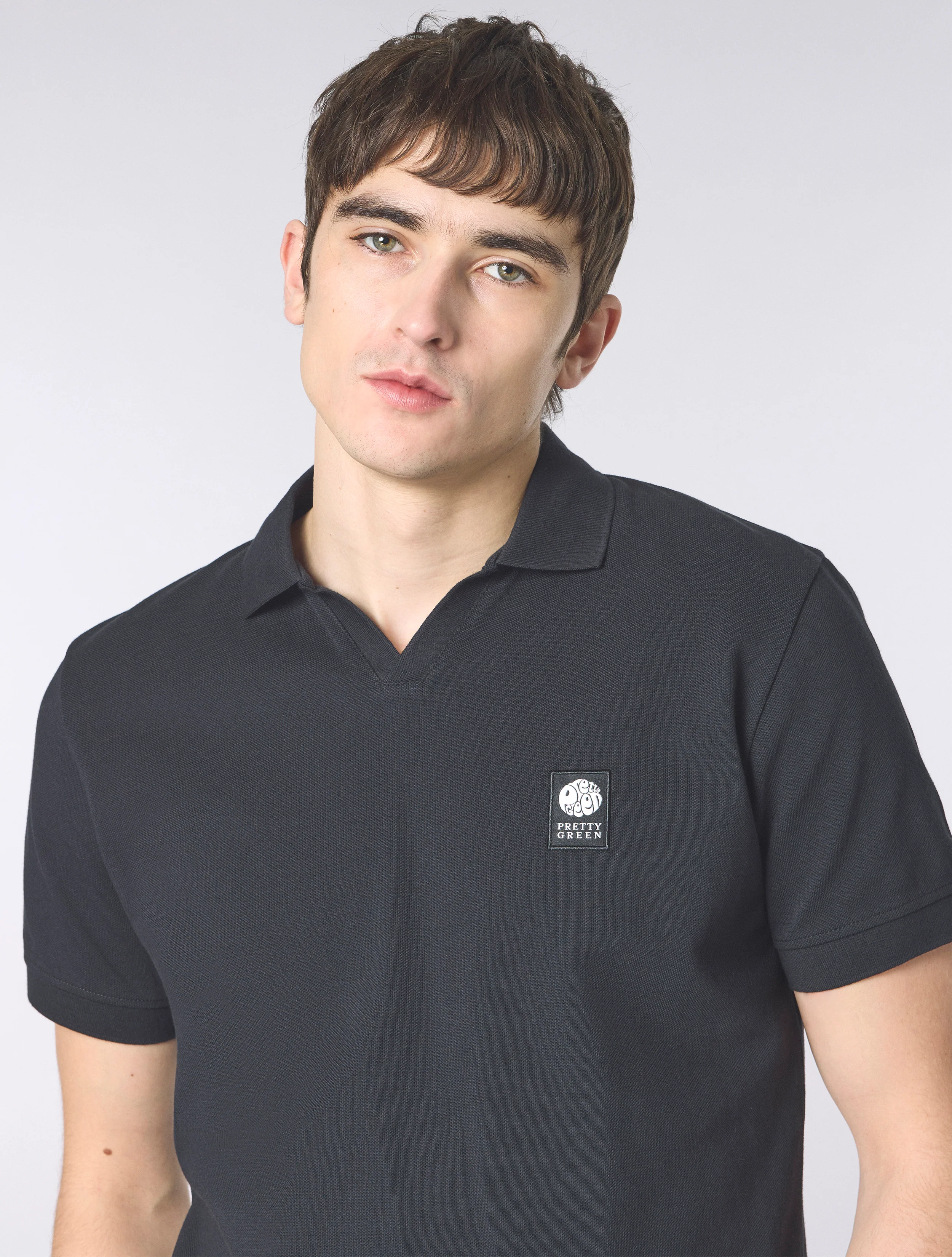 Black Resonance Solid Colour Polo - Image 5