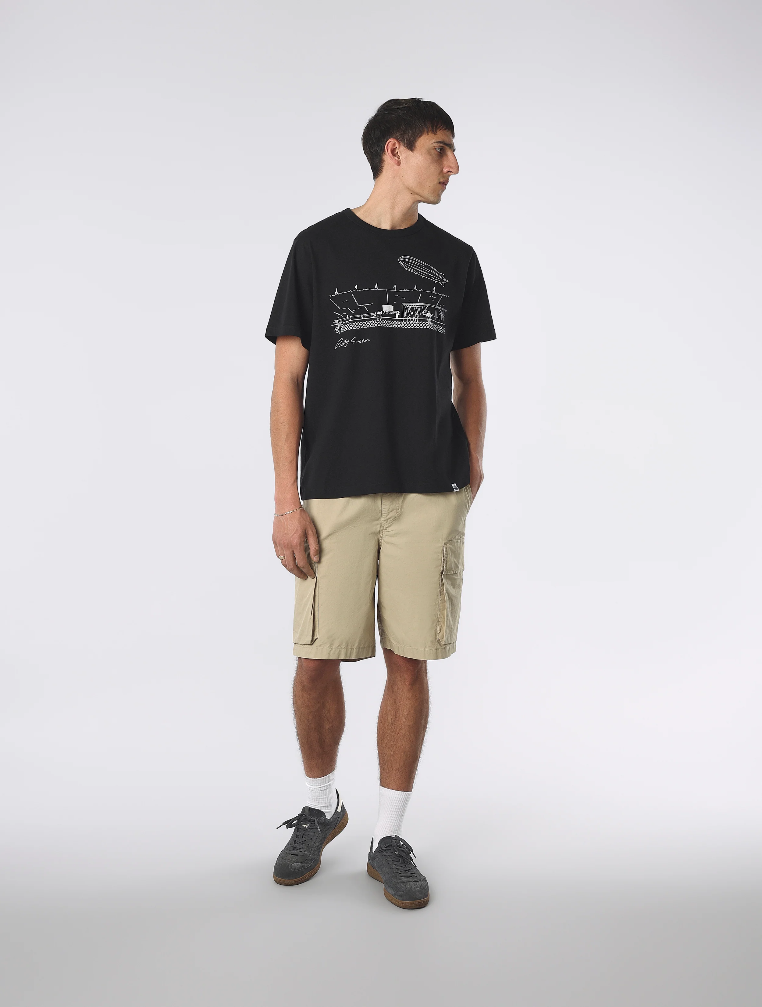 Black Stadium T-Shirt - Image 2