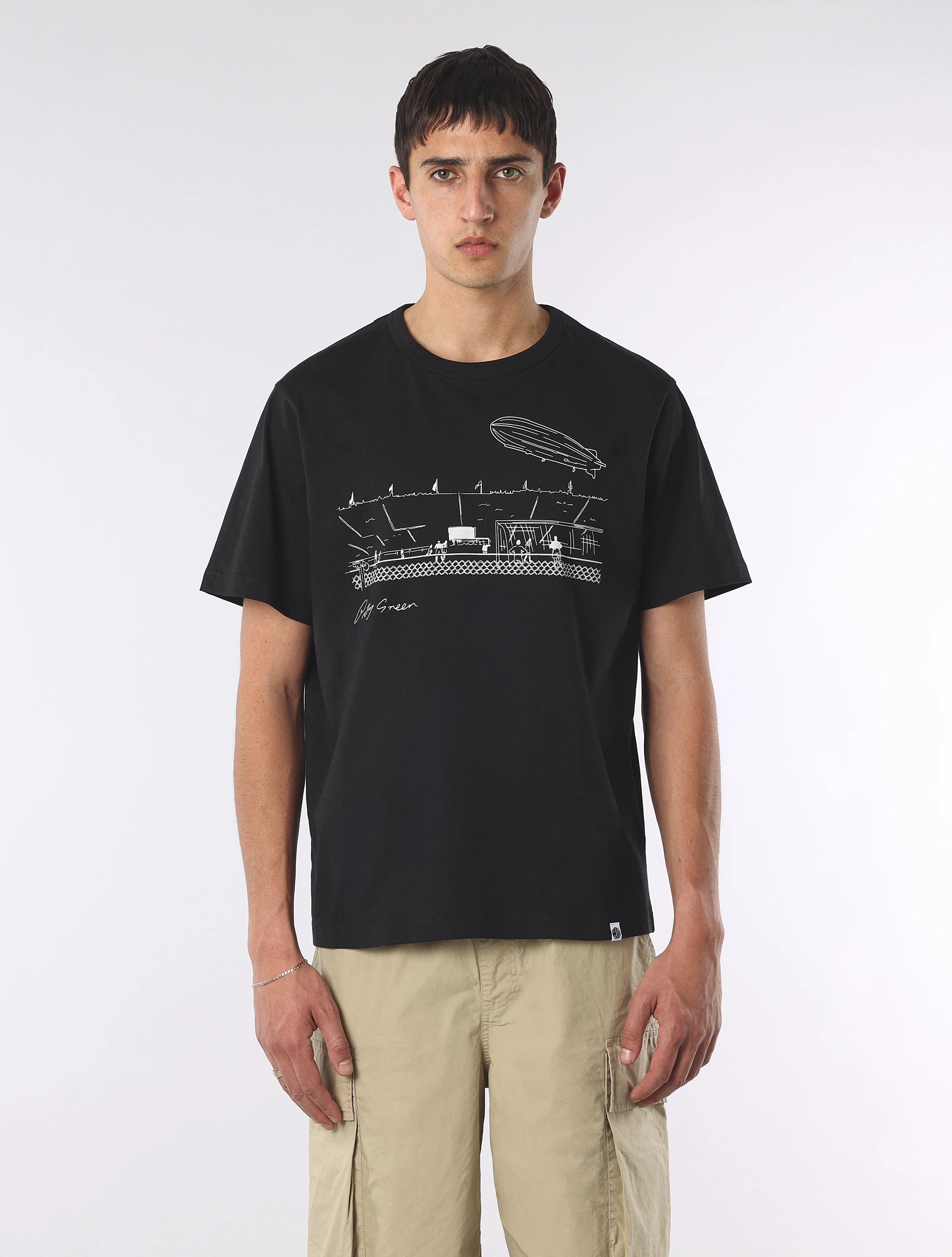 Black Stadium T-Shirt - Image 3