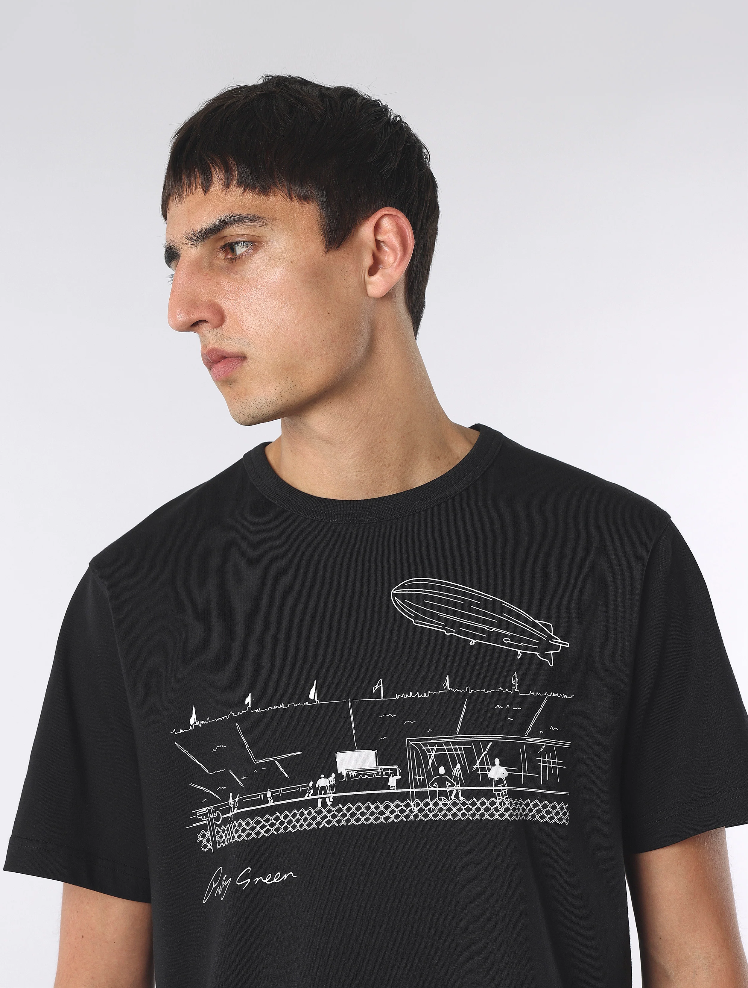Black Stadium T-Shirt - Image 5