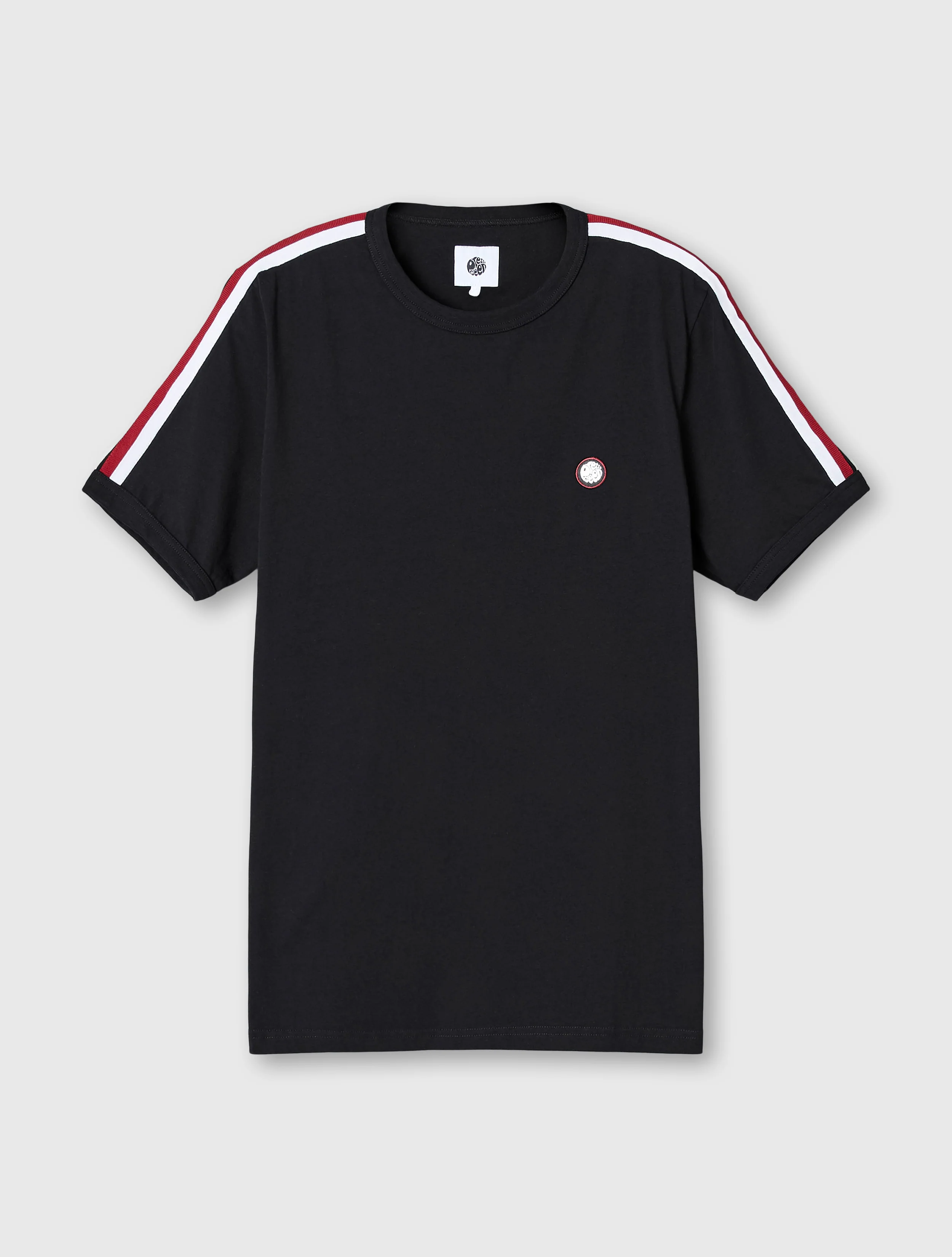 Black Tilby Tape T-shirt