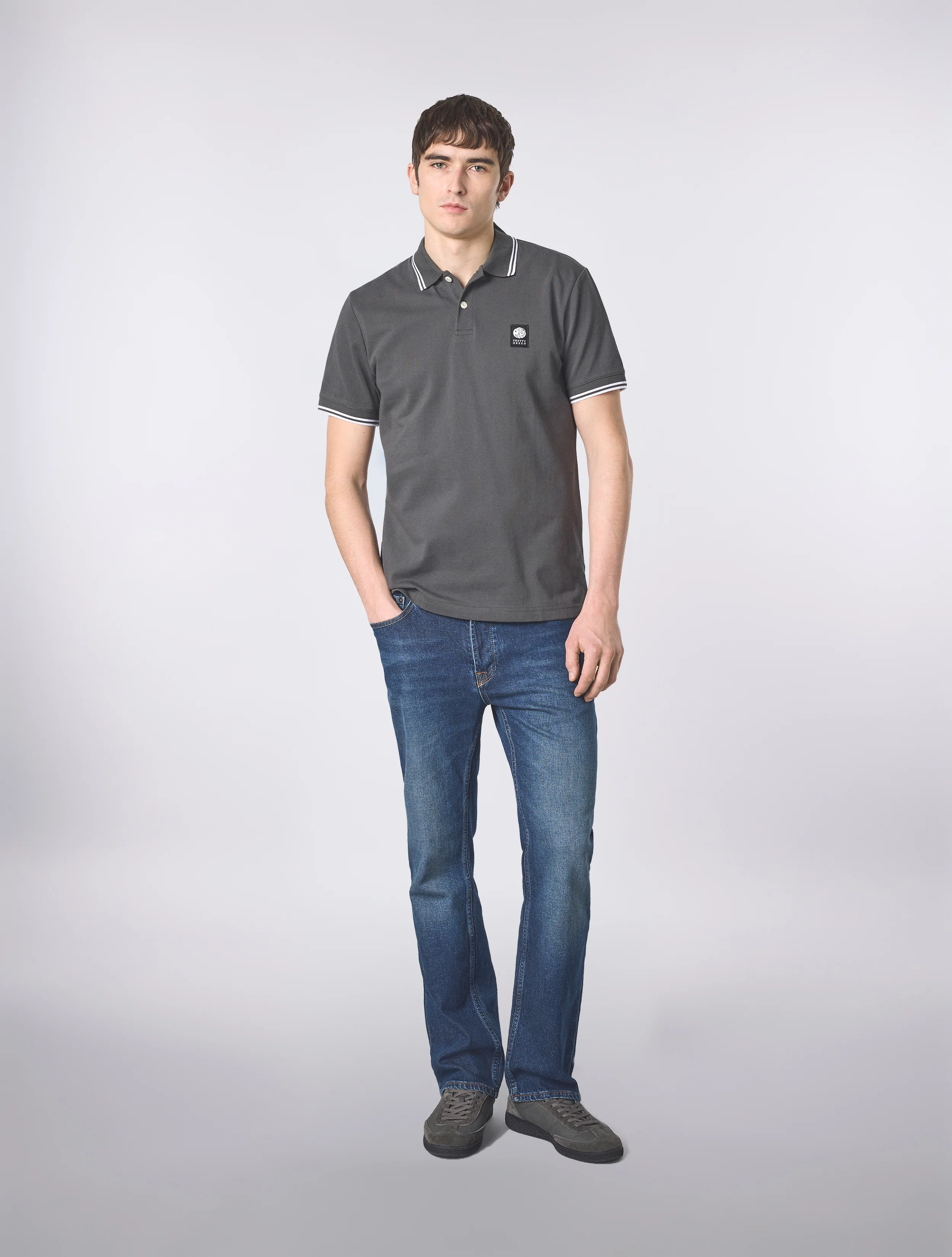 Charcoal Rayner Polo - Image 3