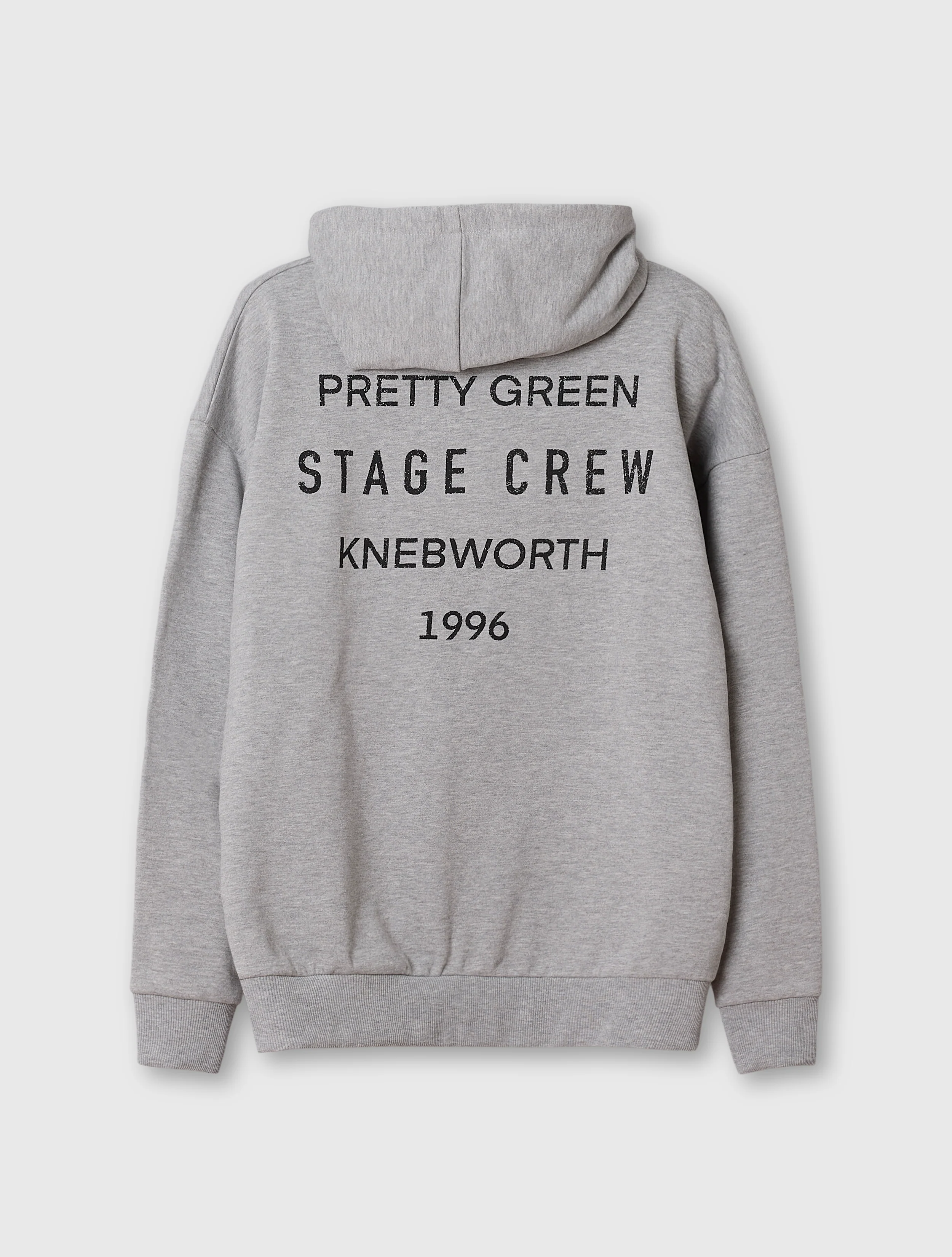 Grey Knebworth Graphic Hoody - Image 2