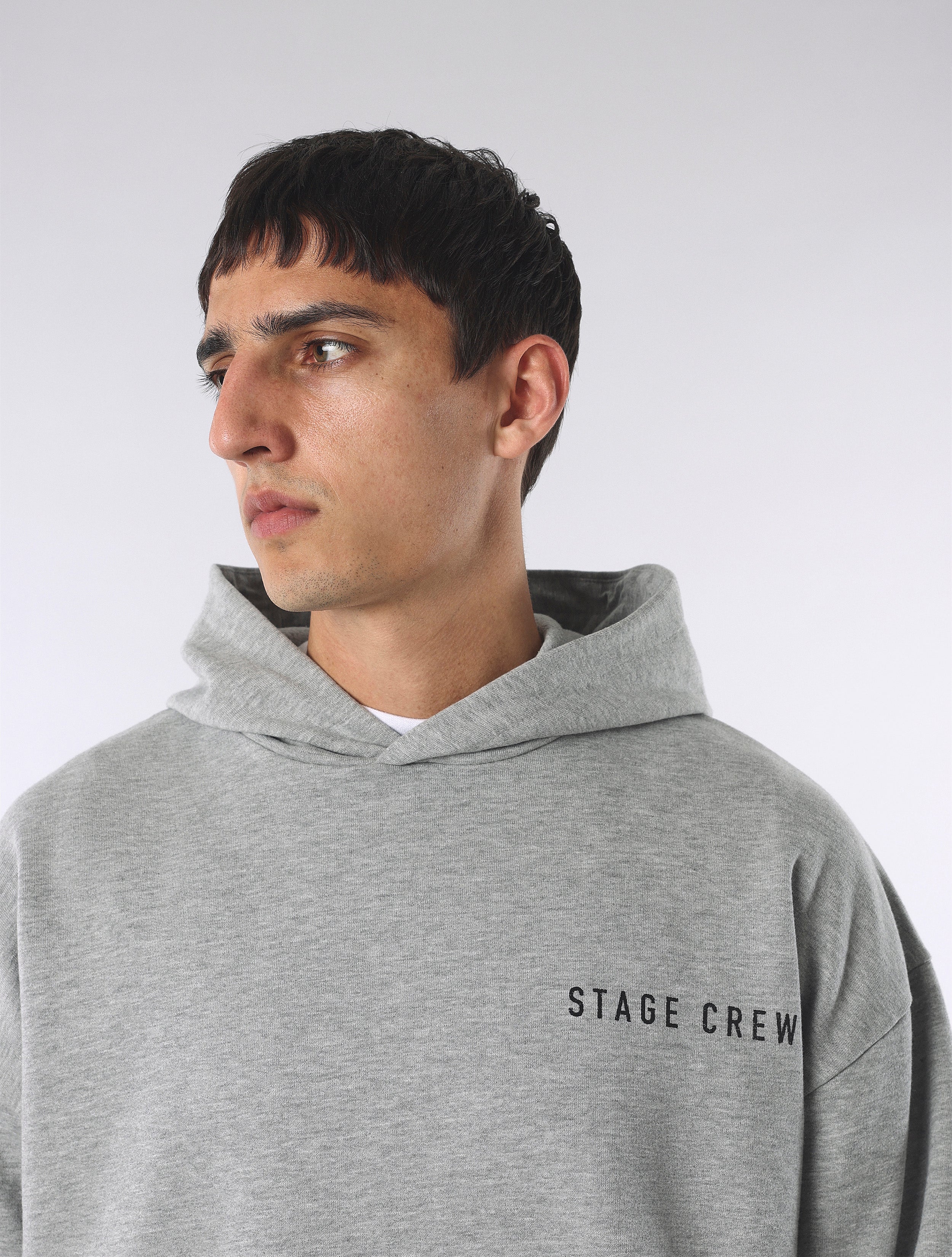 Grey Knebworth Graphic Hoody - Image 6