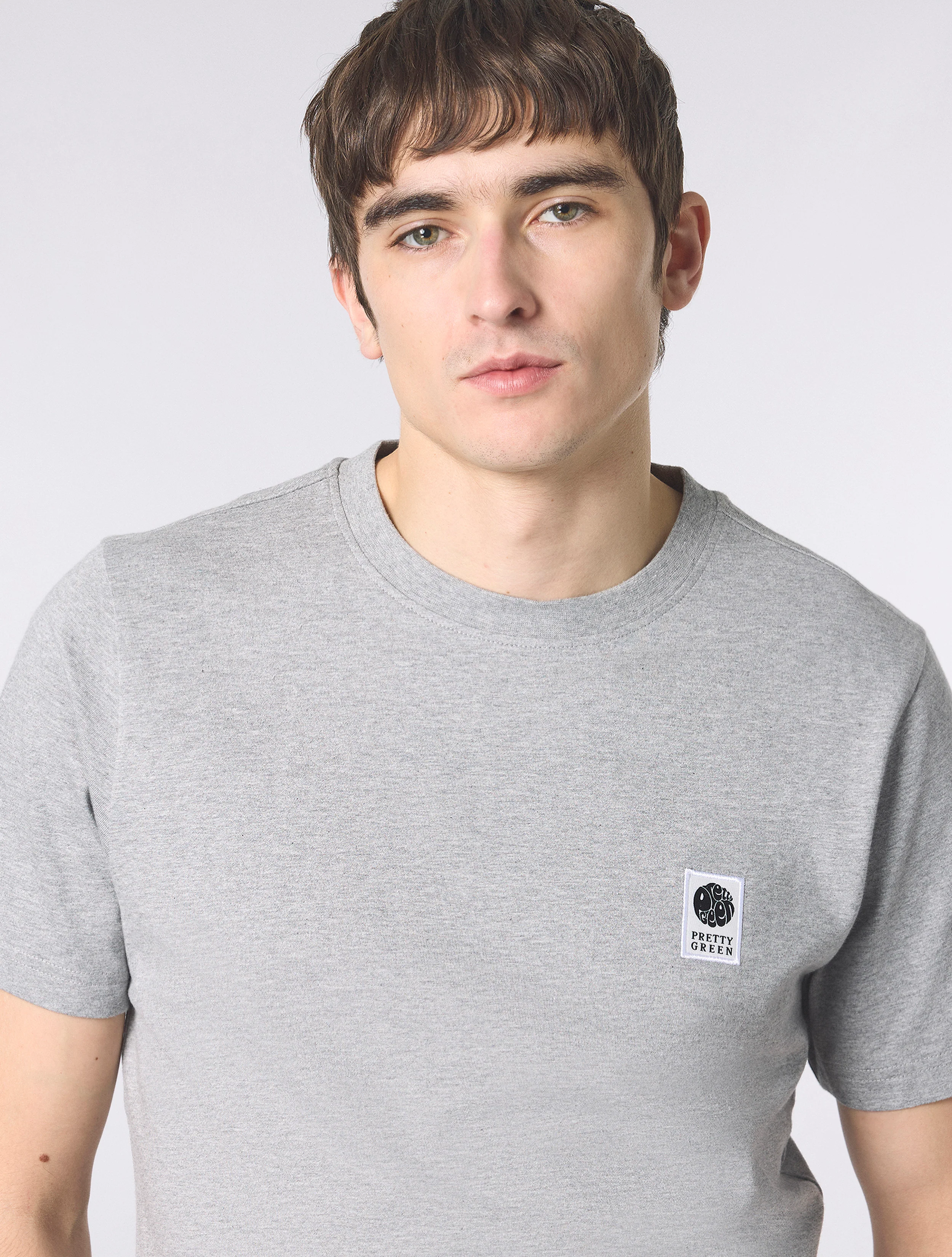 Grey Marl Sinclair T-Shirt - Image 5