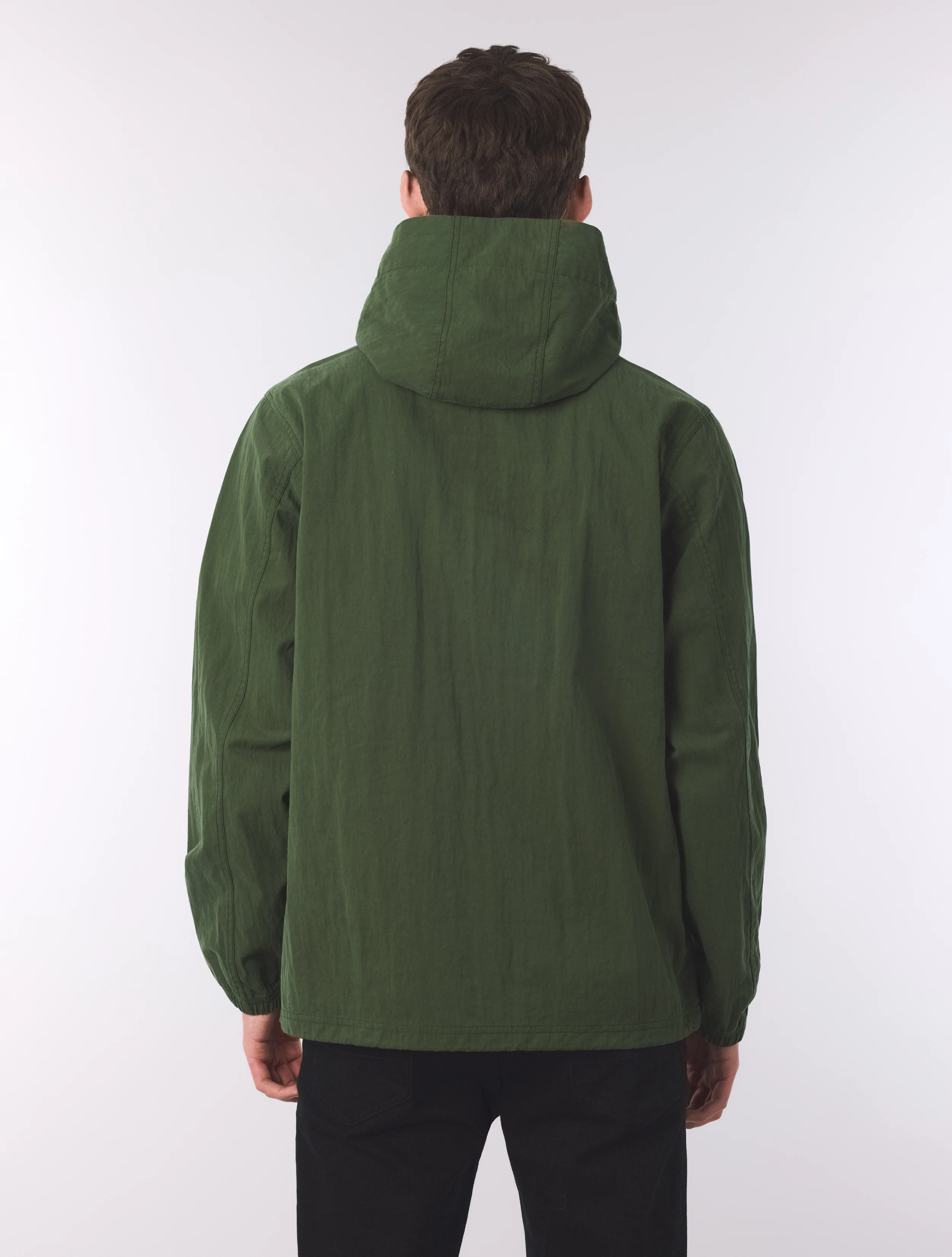 Khaki Feltham Hooded Jacket - Image 4
