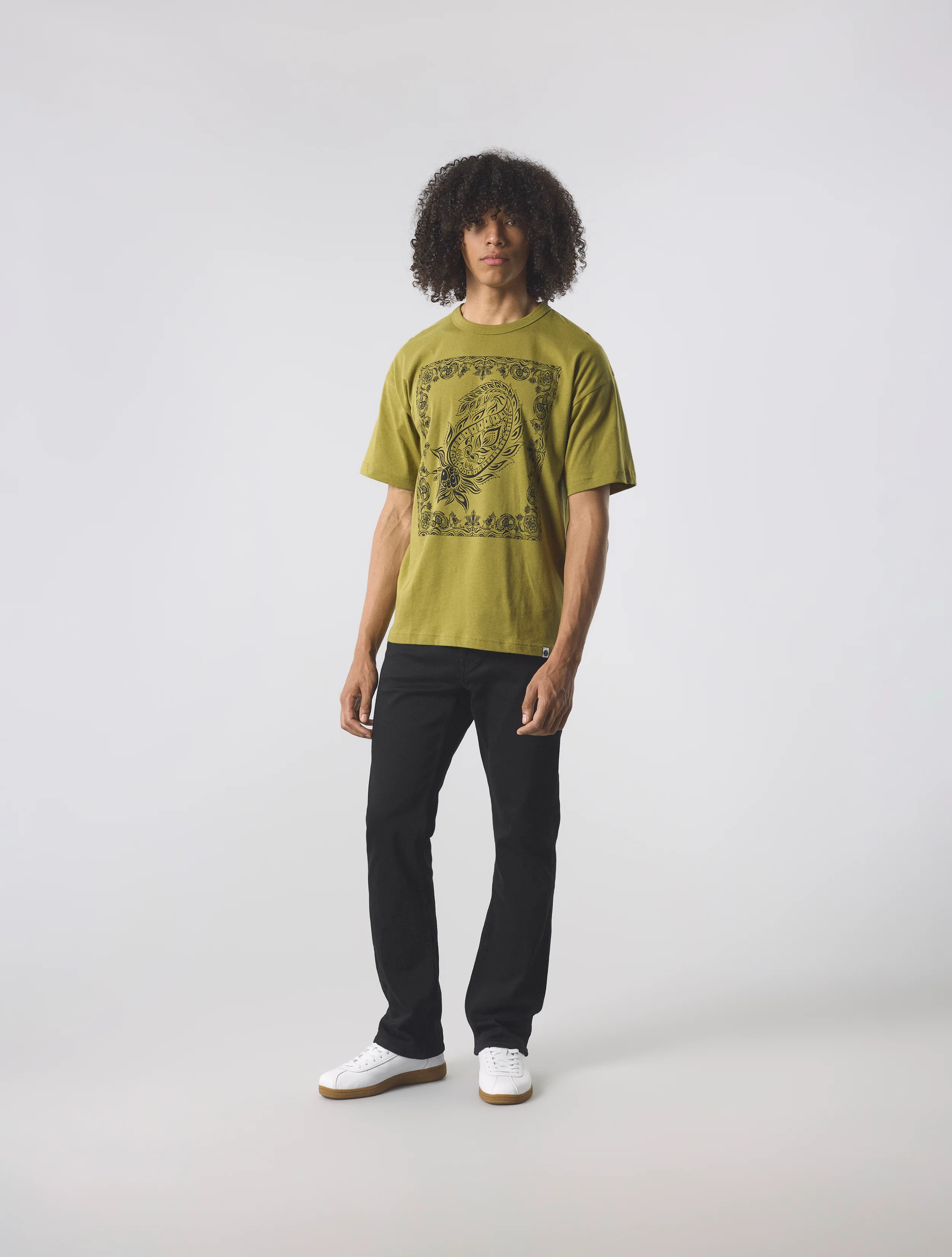 Khaki Parthian Print T-shirt - Image 2
