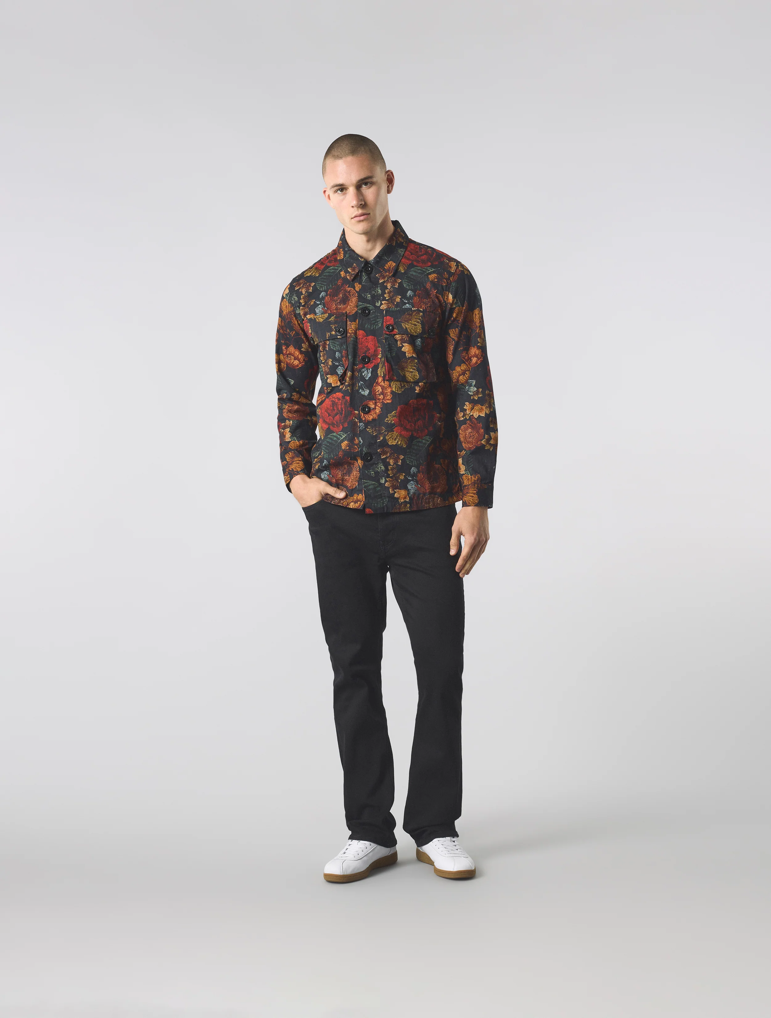Multi Prestleigh Floral Overshirt - Image 2