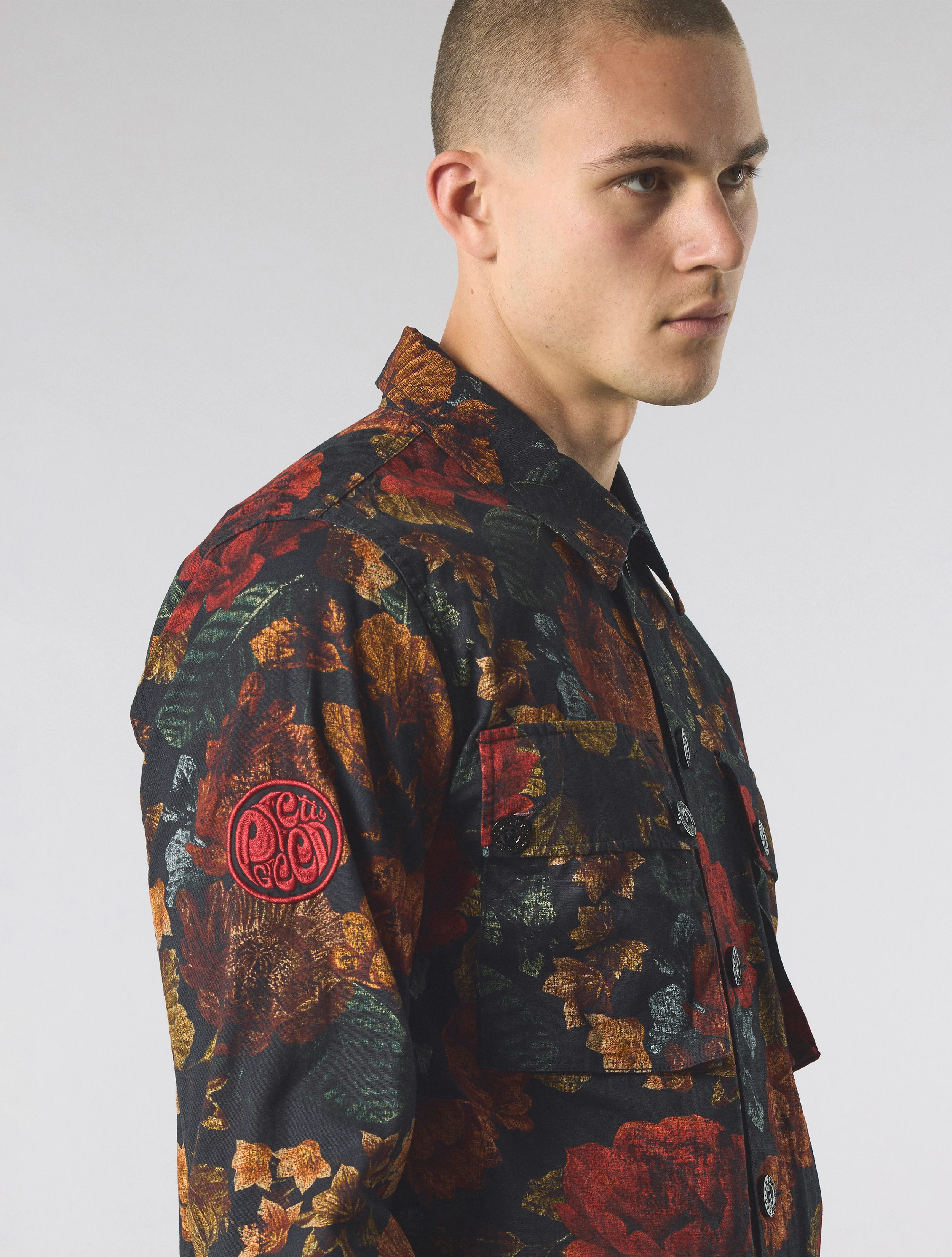 Multi Prestleigh Floral Overshirt - Image 6