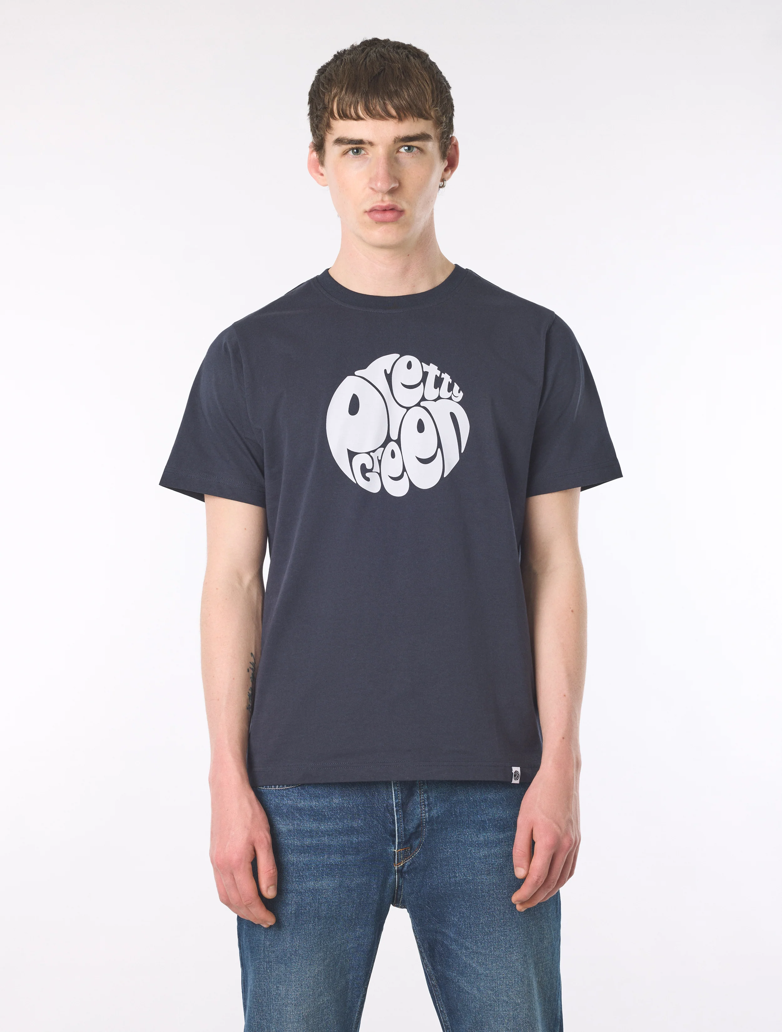 Navy Gillespie T-Shirt - Image 3