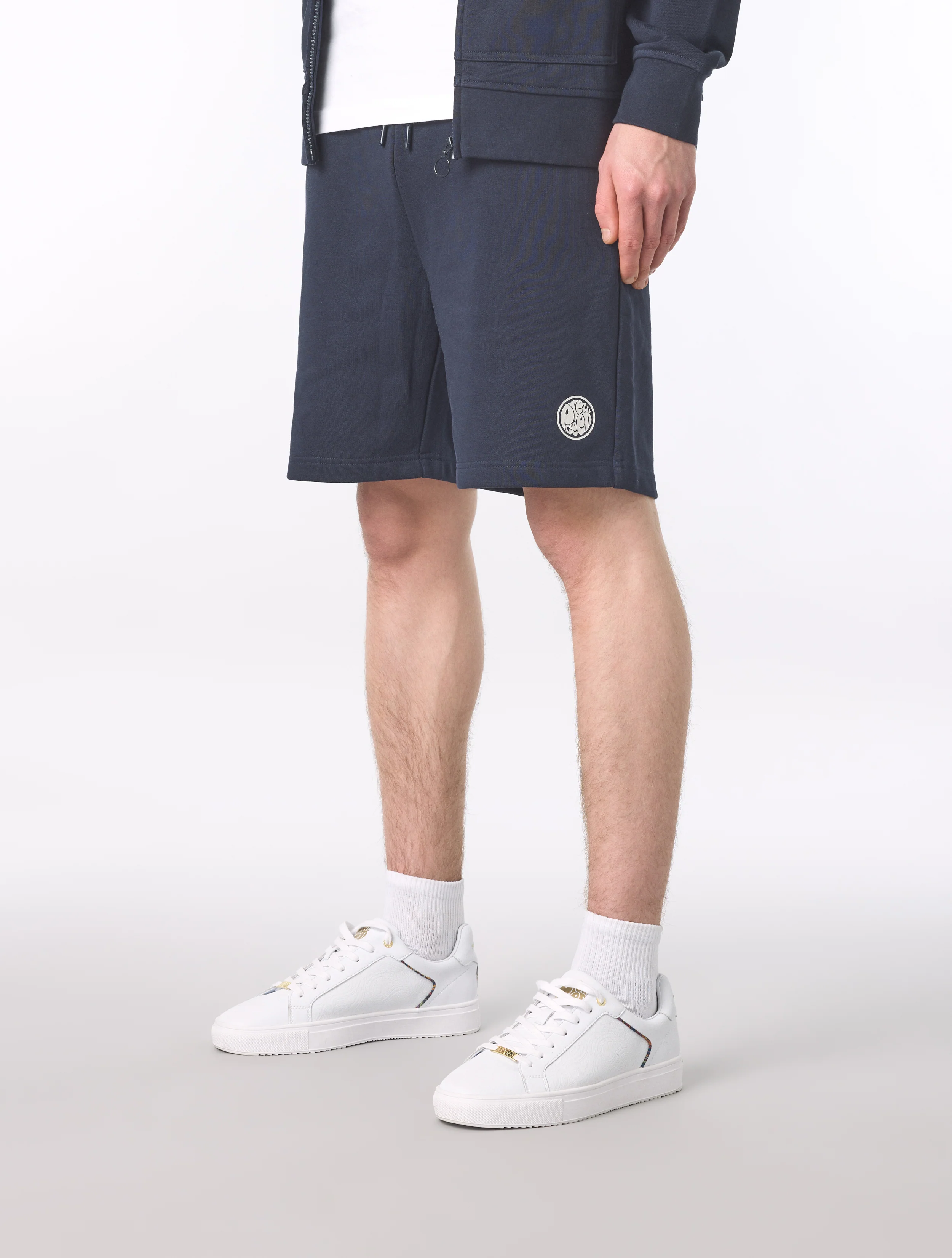 Navy Lounge Shorts - Image 3