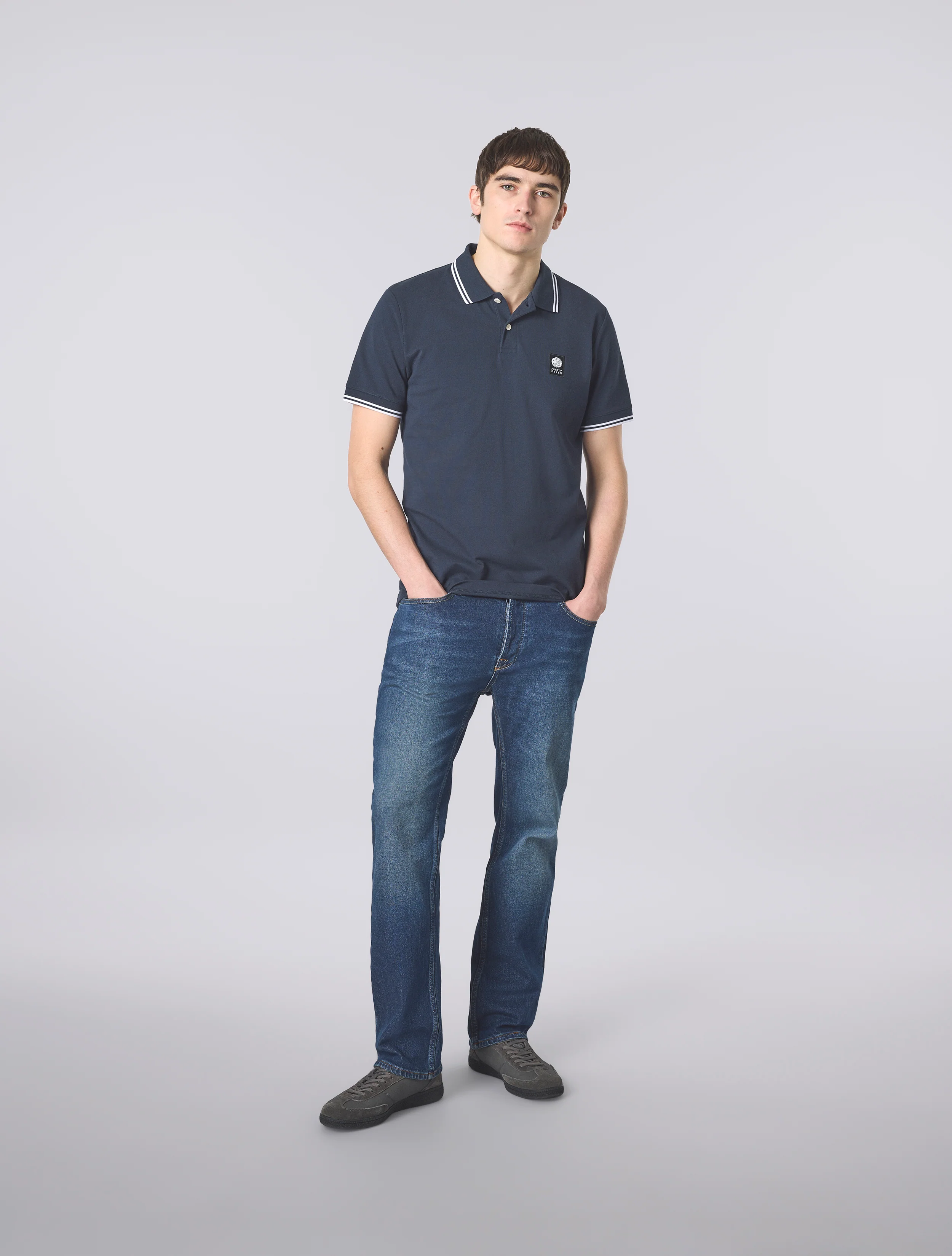 Navy Rayner Polo - Image 2