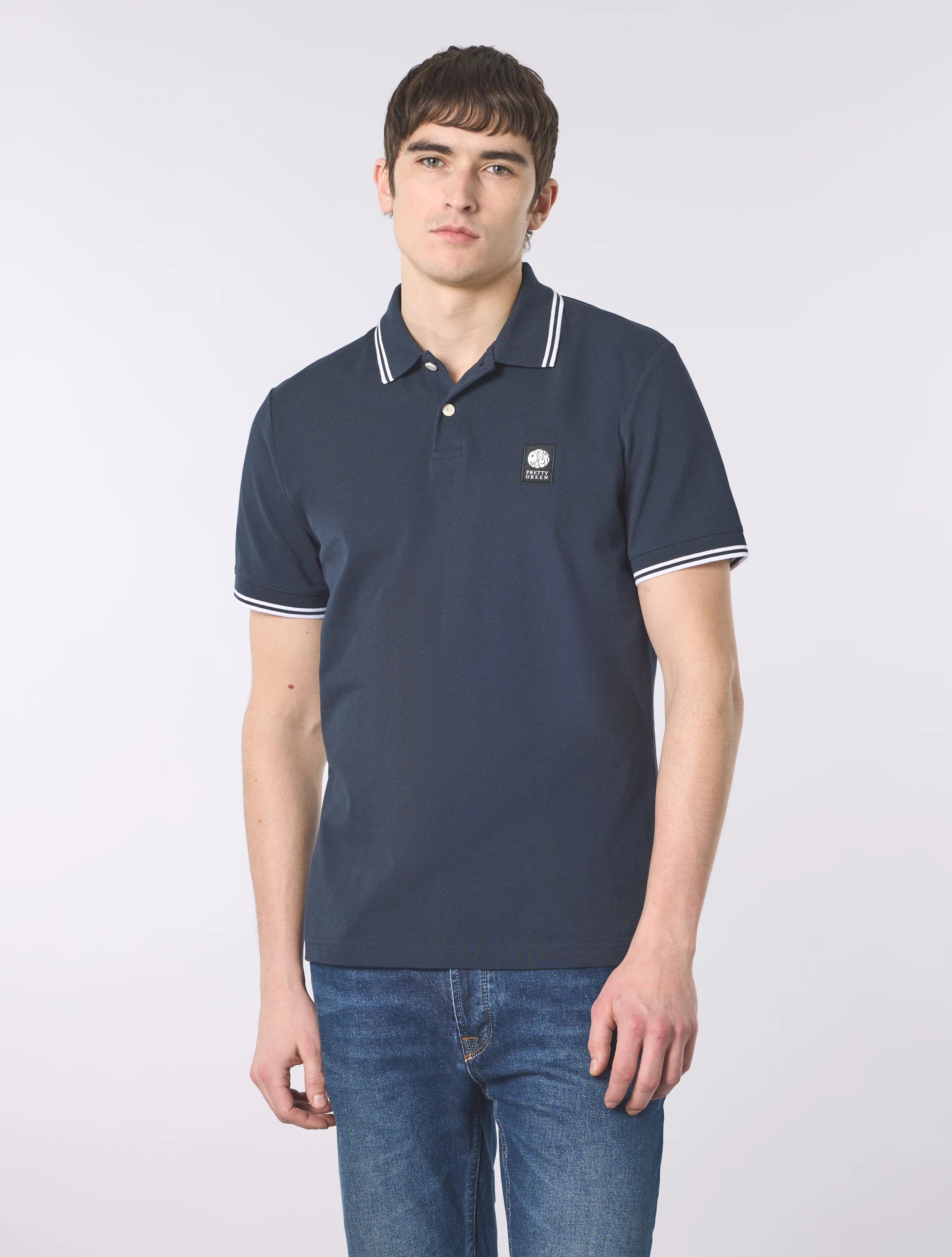 Navy Rayner Polo - Image 3