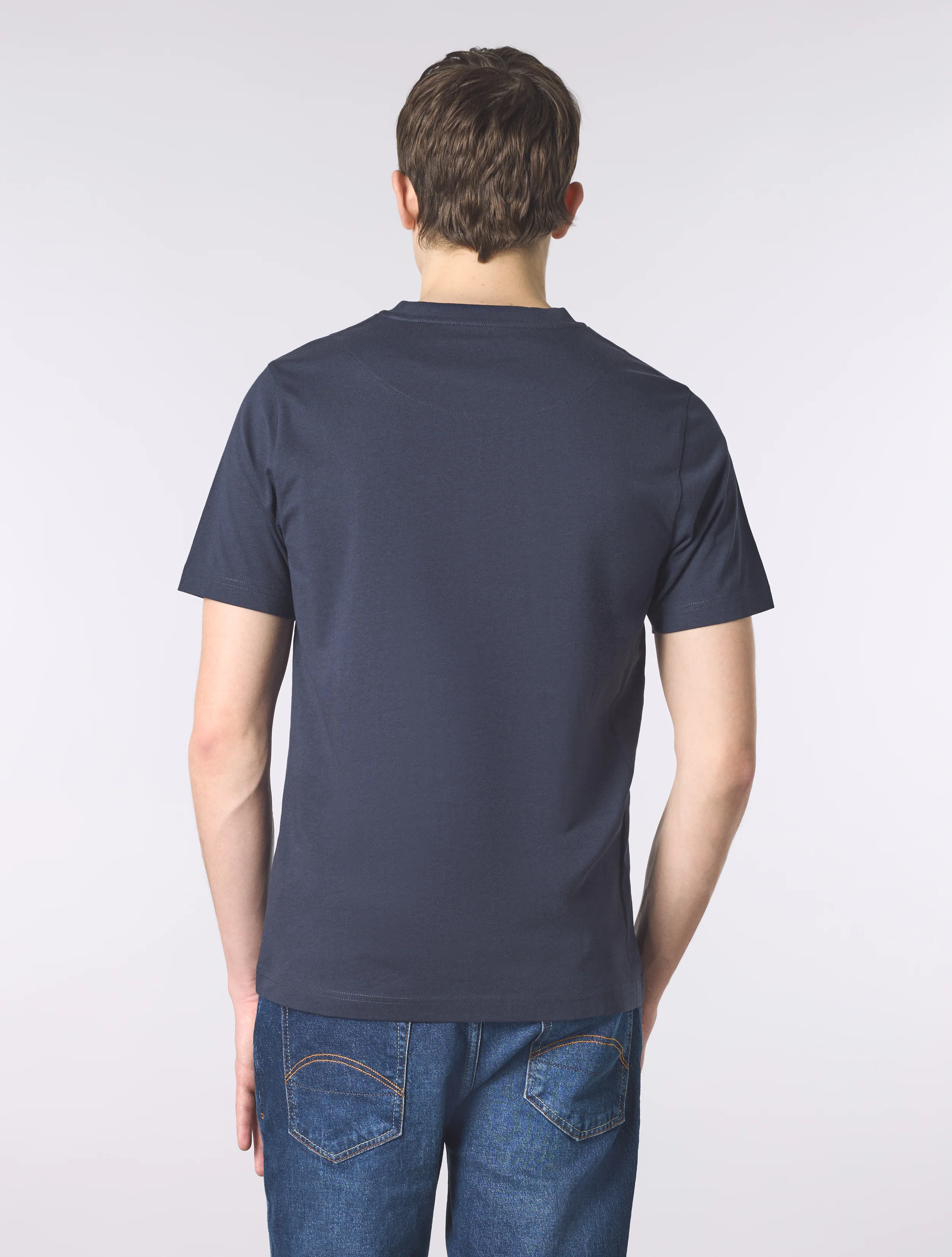 Navy Sinclair T-Shirt - Image 4